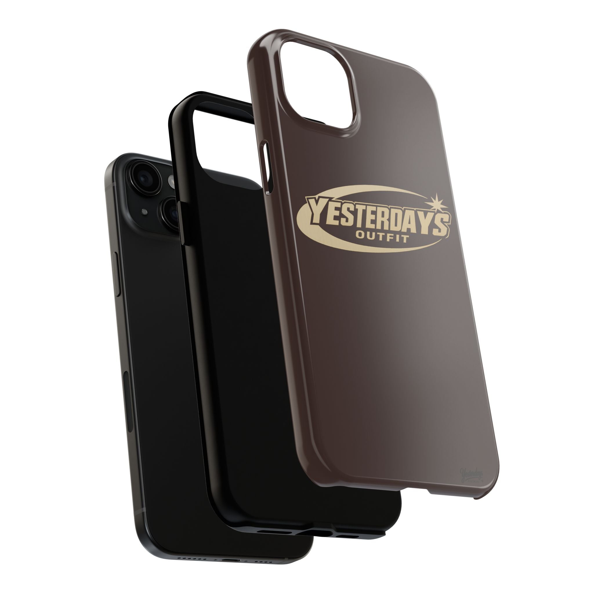 Yesterdays Outfit logo Tough Phone Case | Retro Badge Phone Case