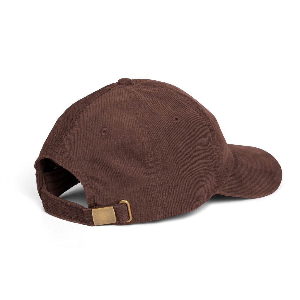 Yesterdays Logo Embroidered Corduroy Cap