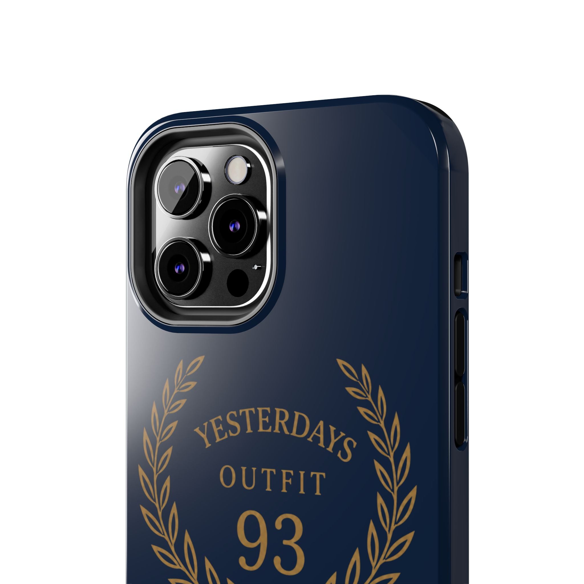 Yesterdays Outfit 93 Phone Case | Laurel Wreath Navy Protective Case