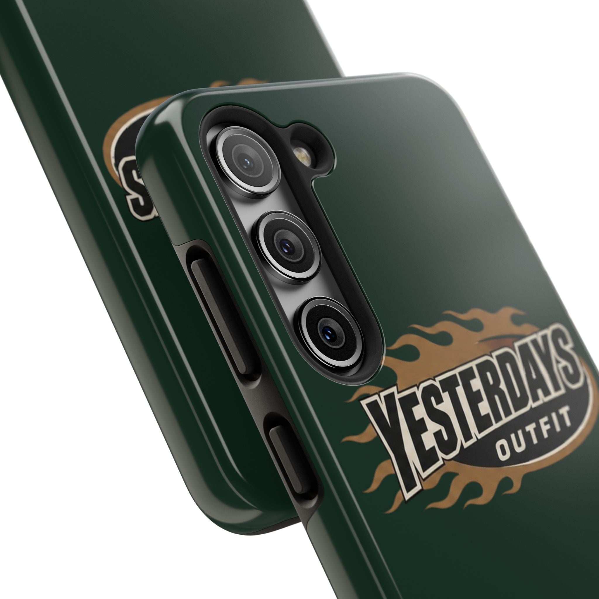 Yesterdays Outfit Flame Logo phone case | Tough Phone Cases