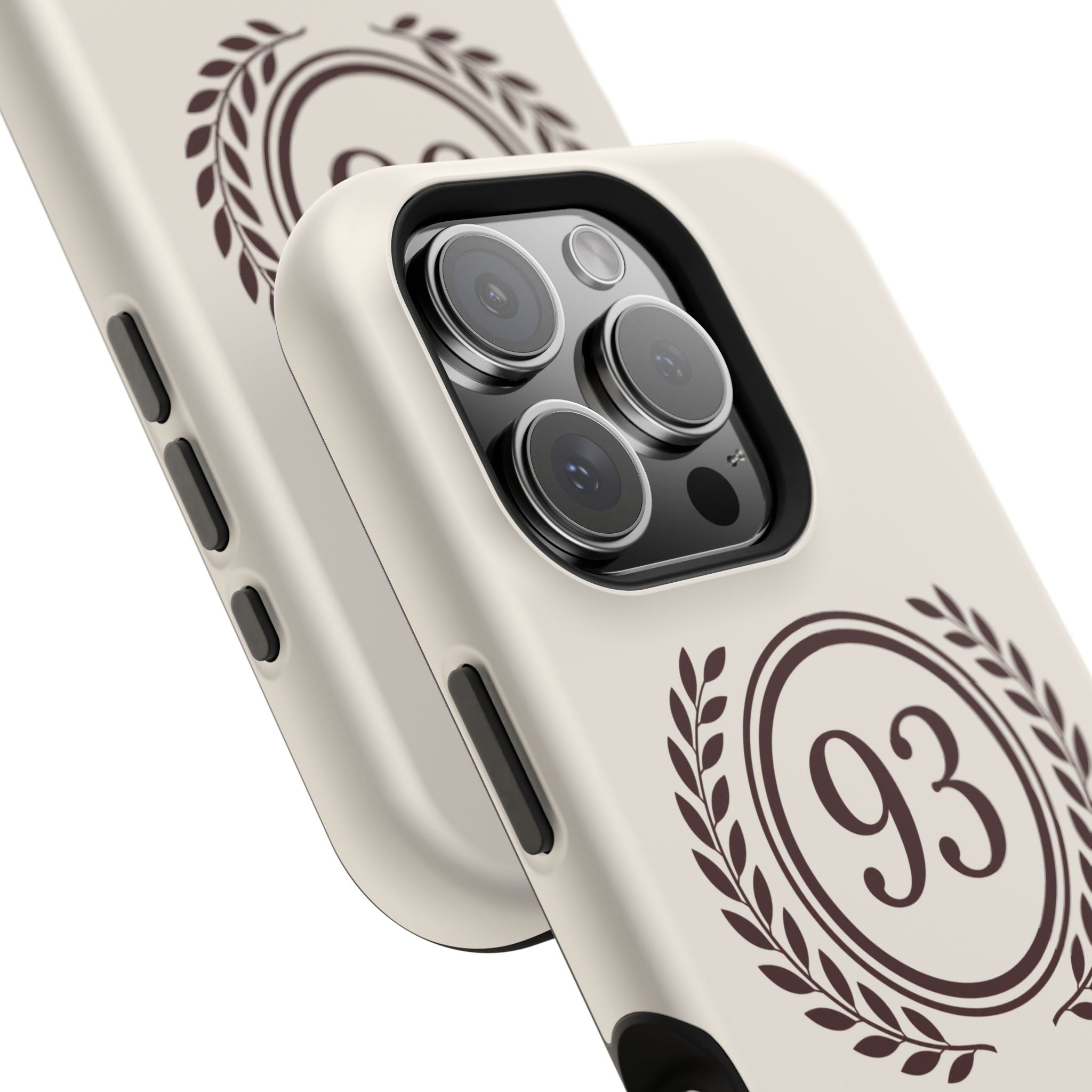 Laurel Wreath 93 Circle Phone Case | Magnetic Impact-Resistant Case