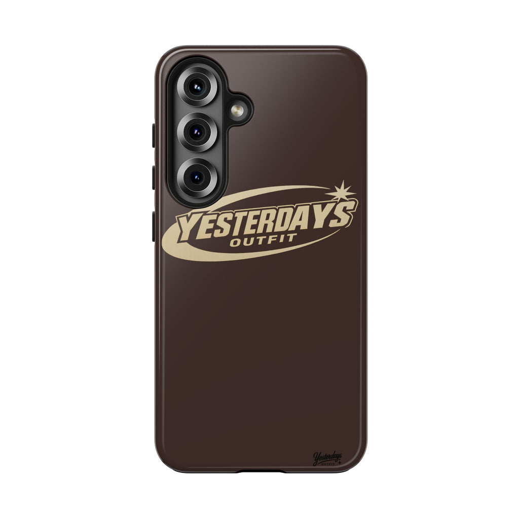 Yesterdays Outfit logo Tough Phone Case | Retro Badge Phone Case