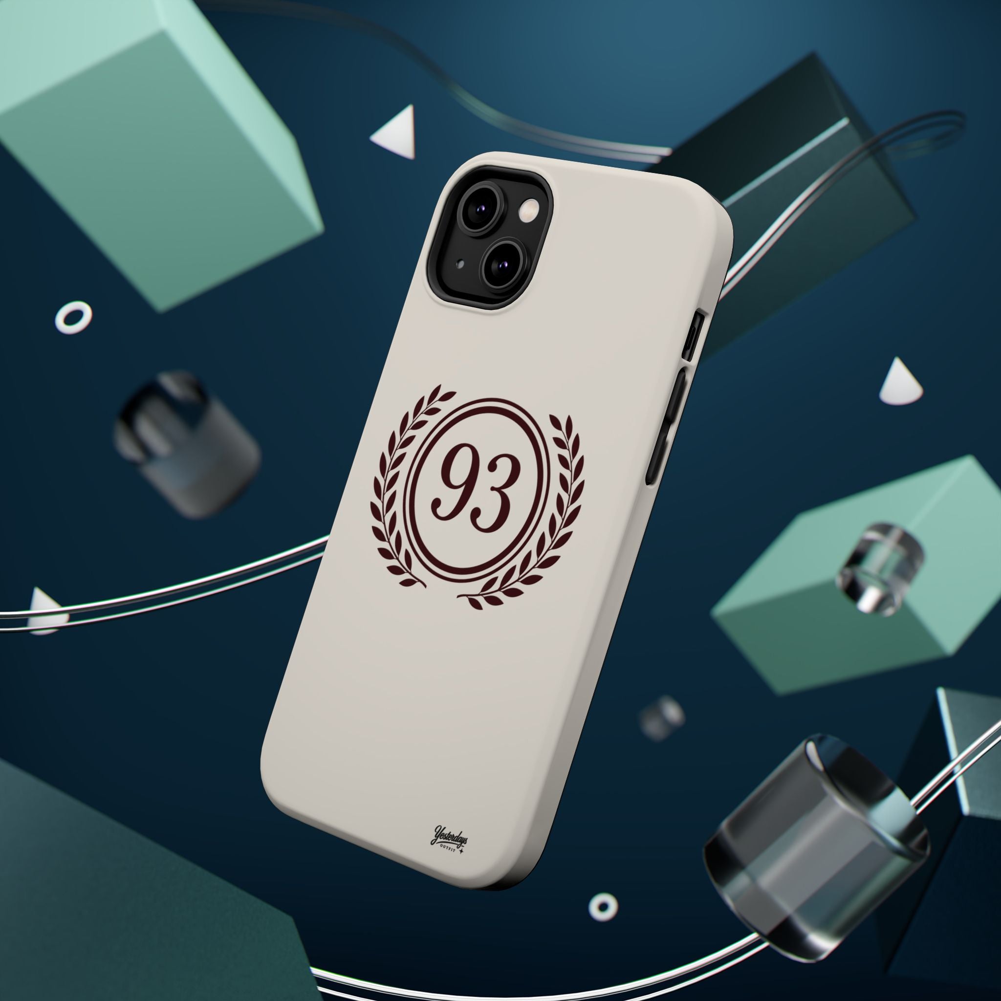 Laurel Wreath 93 Circle Phone Case | Magnetic Impact-Resistant Case