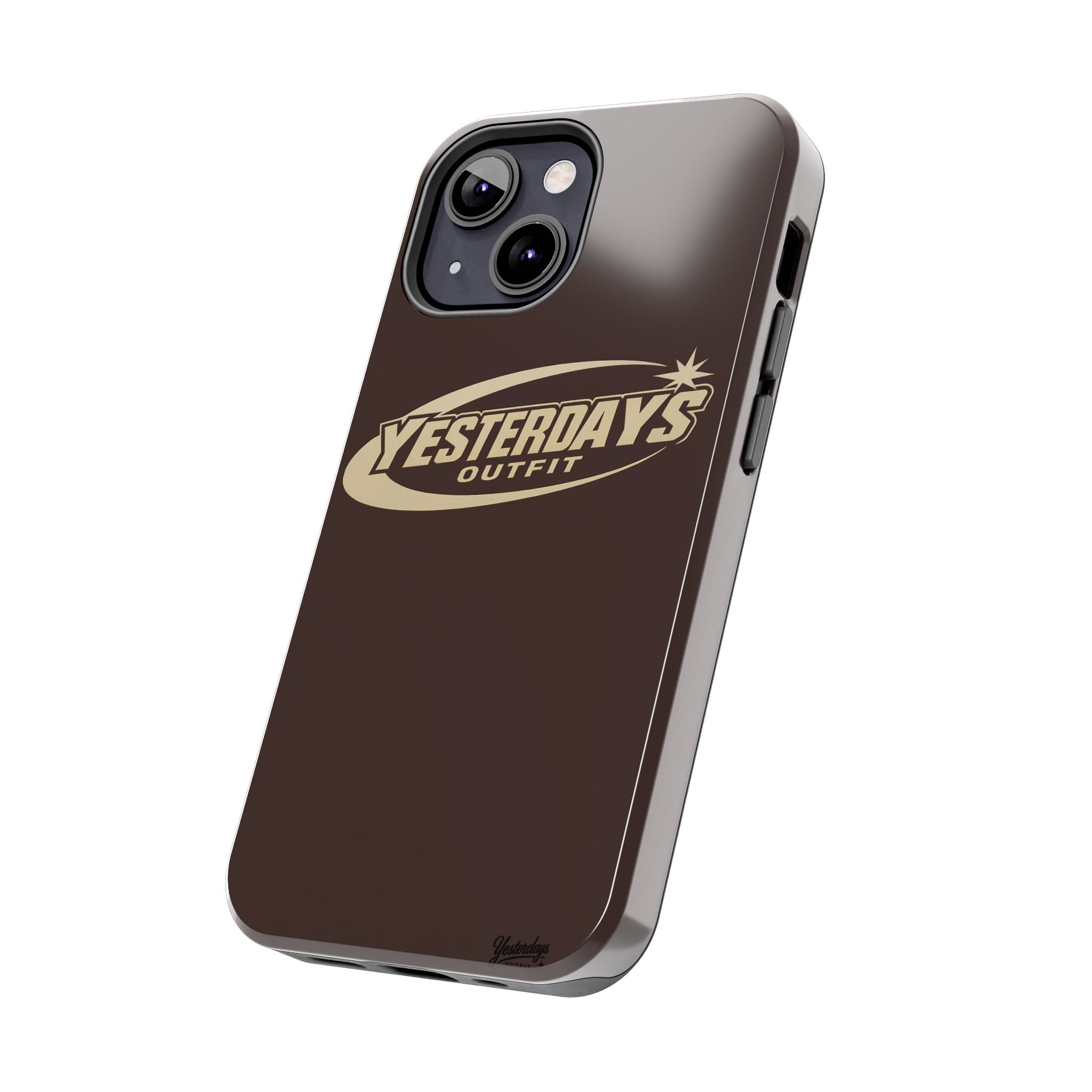 Yesterdays Outfit logo Tough Phone Case | Retro Badge Phone Case