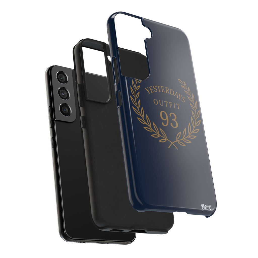 Yesterdays Outfit 93 Phone Case | Laurel Wreath Navy Protective Case
