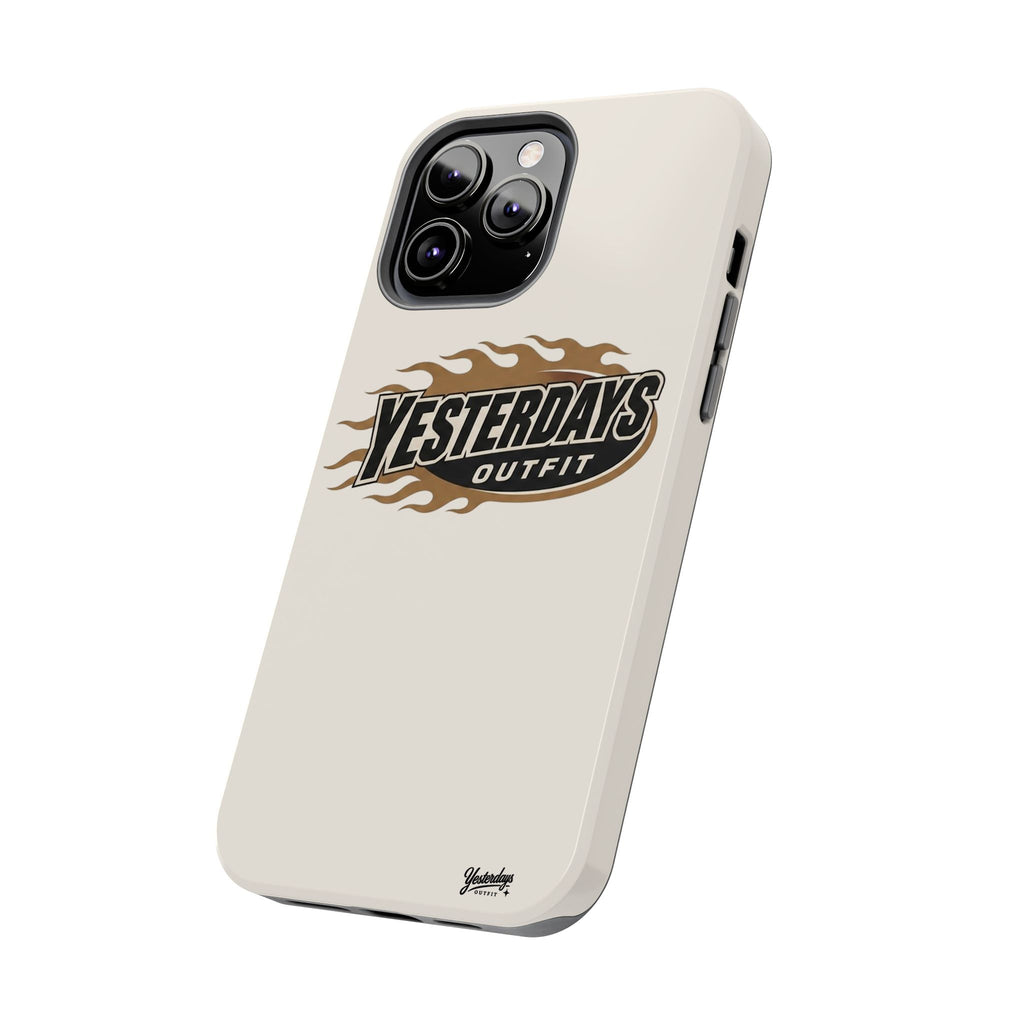 Yesterdays Outfit Flame Logo Phone Case | Tough Phone Case