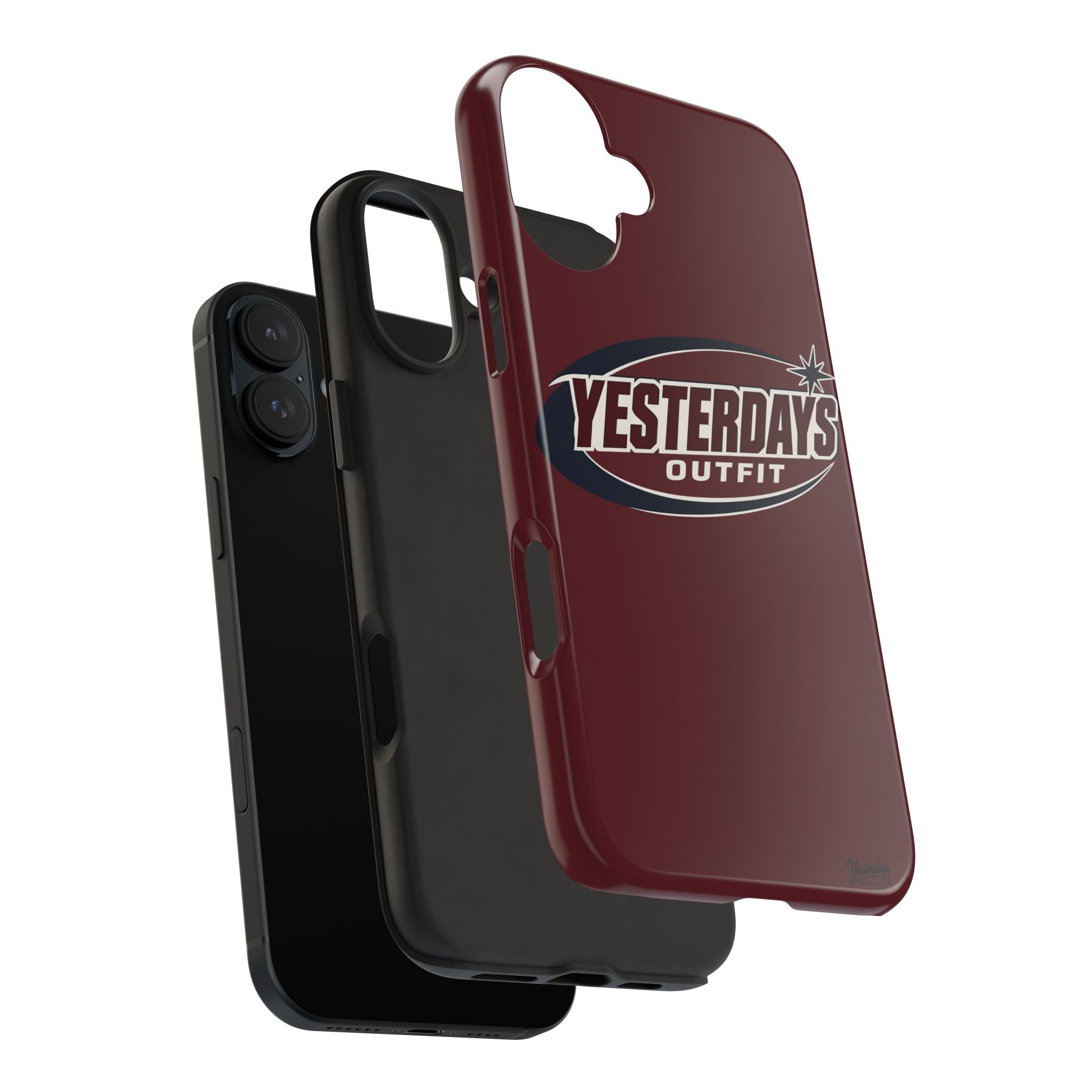 Yesterdays Outfit logo Tough Phone Case | Retro Badge iPhone Android