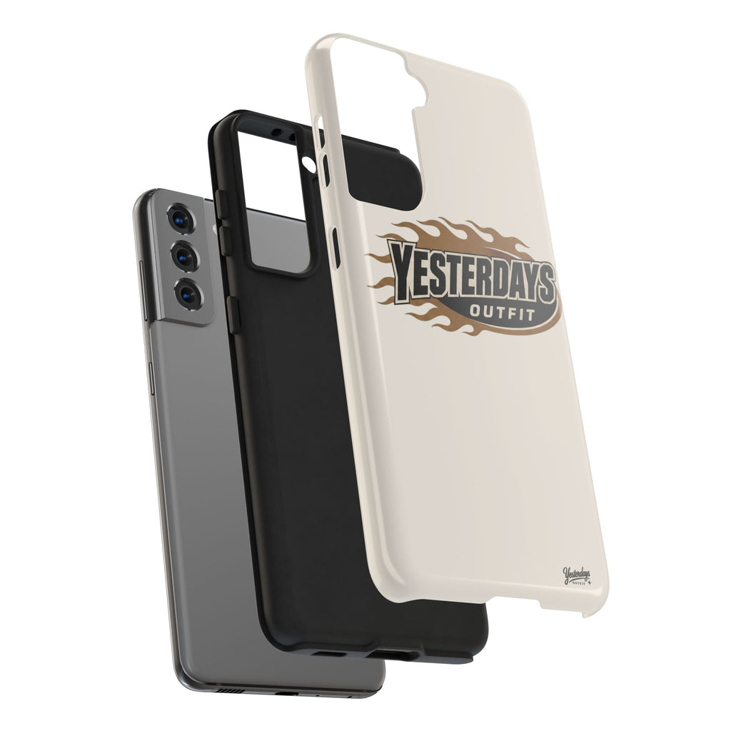 Yesterdays Outfit Flame Logo Phone Case | Tough Phone Case