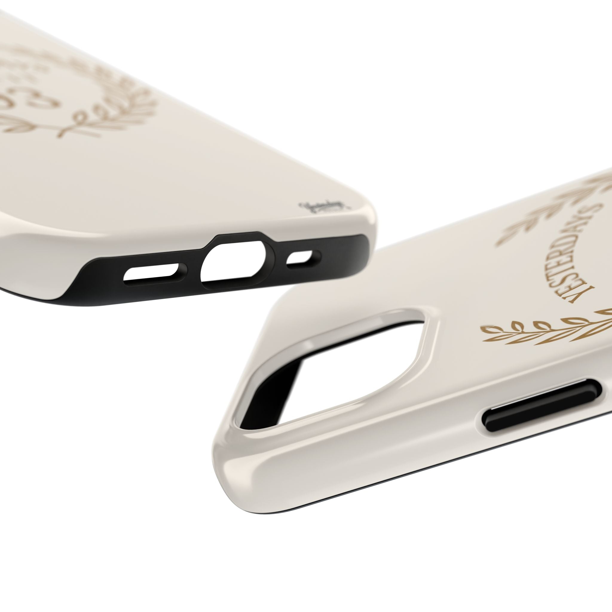Yesterdays Outfit 93 phone case | laurel wreath vintage number design