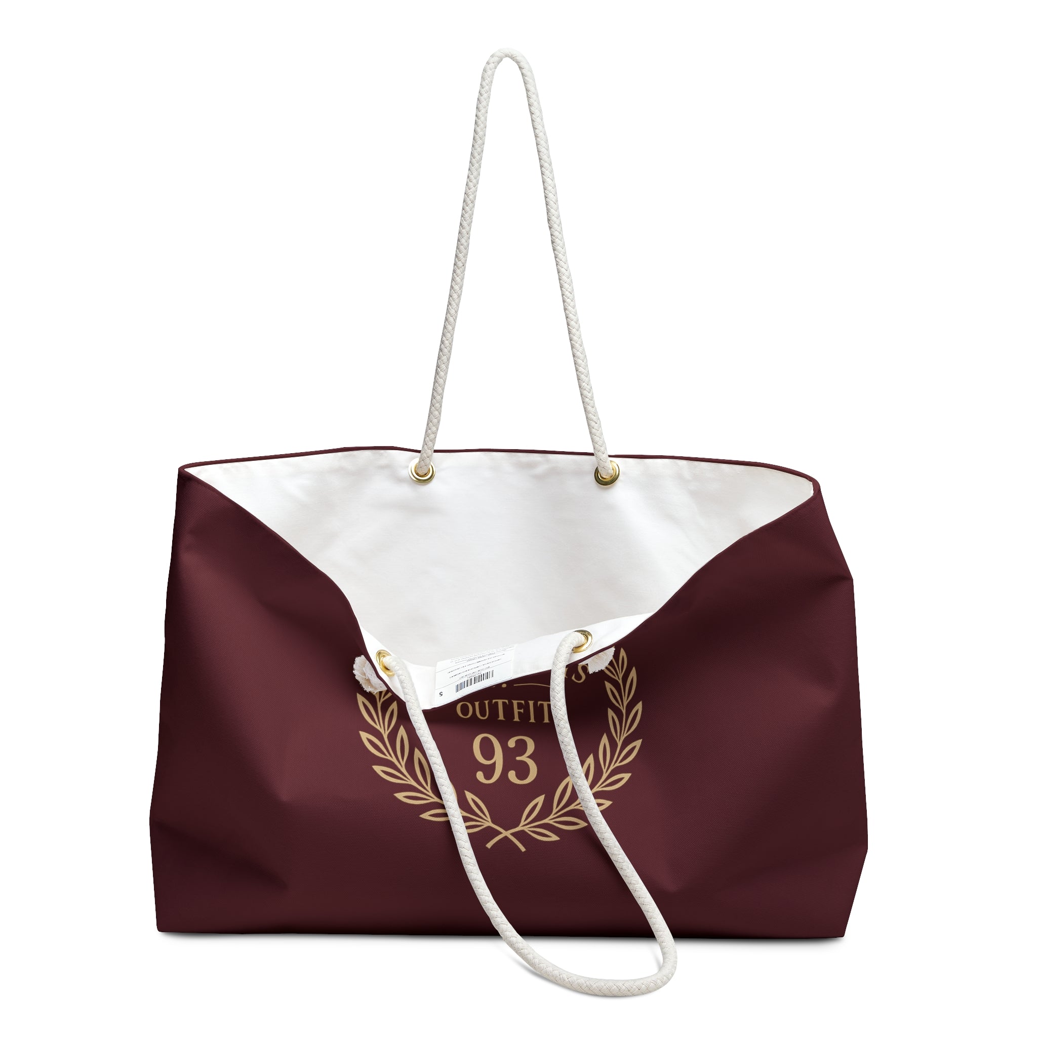 Yesterdays Outfit 93 Weekender Bag | Maroon Laurel Travel Tote