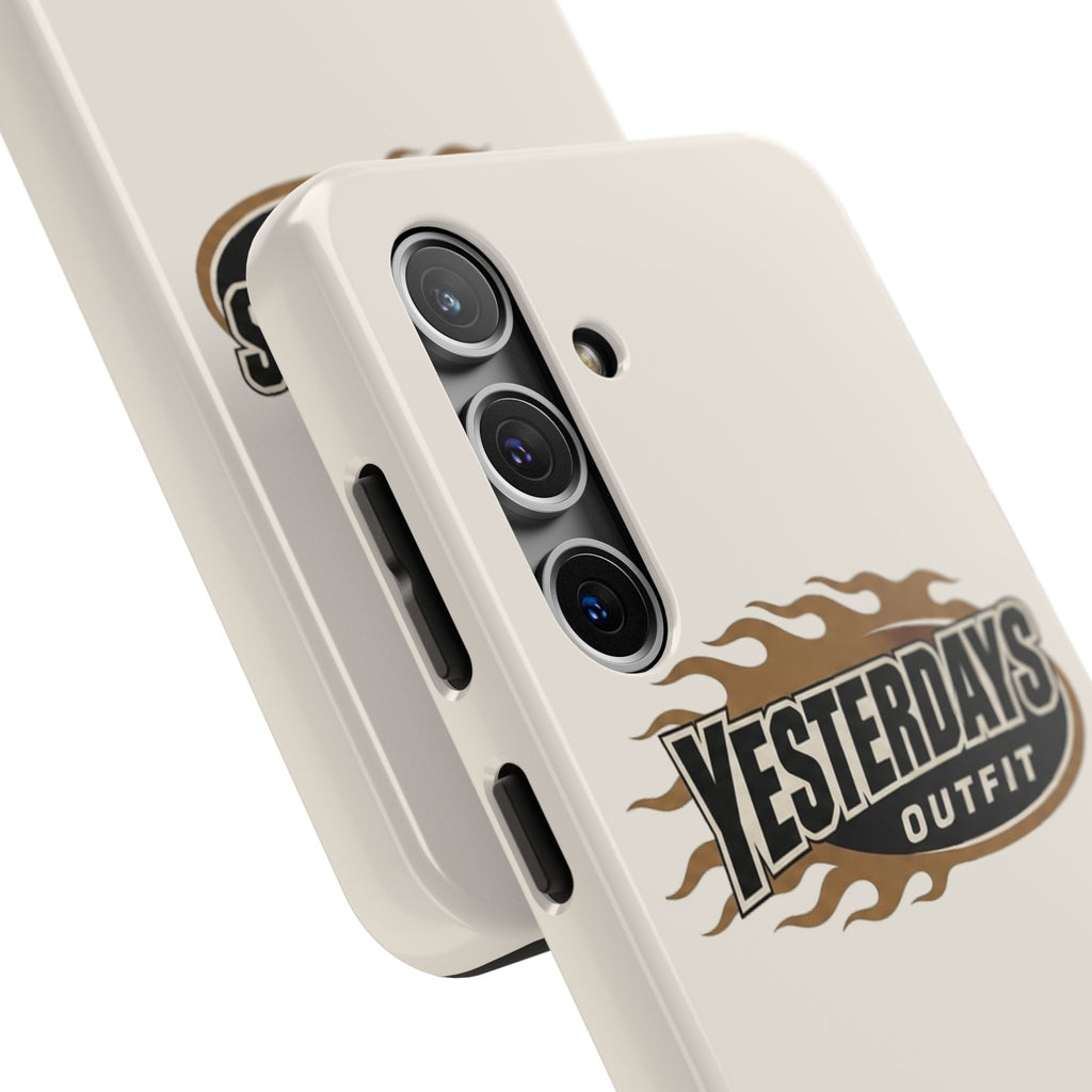 Yesterdays Outfit Flame Logo Phone Case | Tough Phone Case