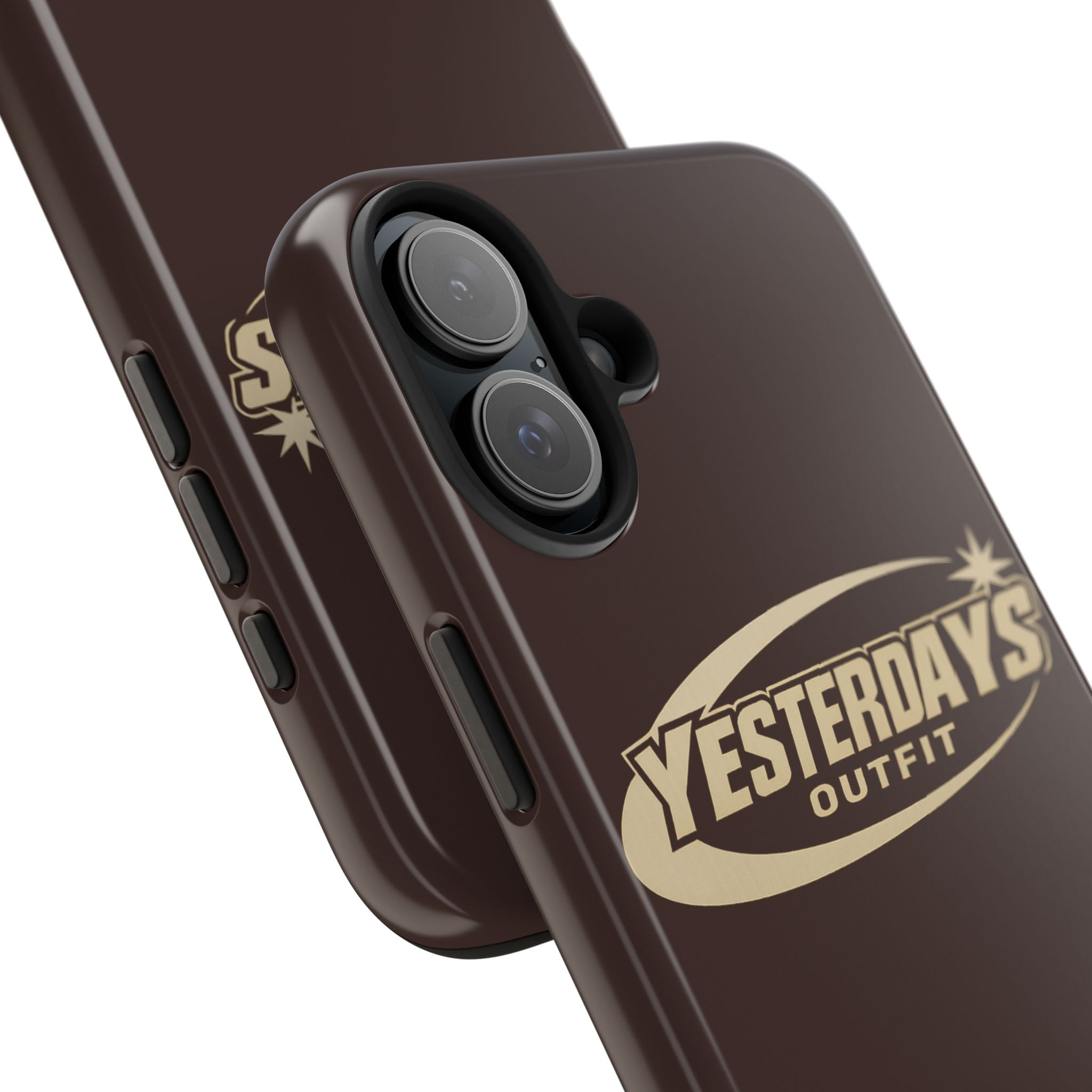 Yesterdays Outfit logo Tough Phone Case | Retro Badge Phone Case