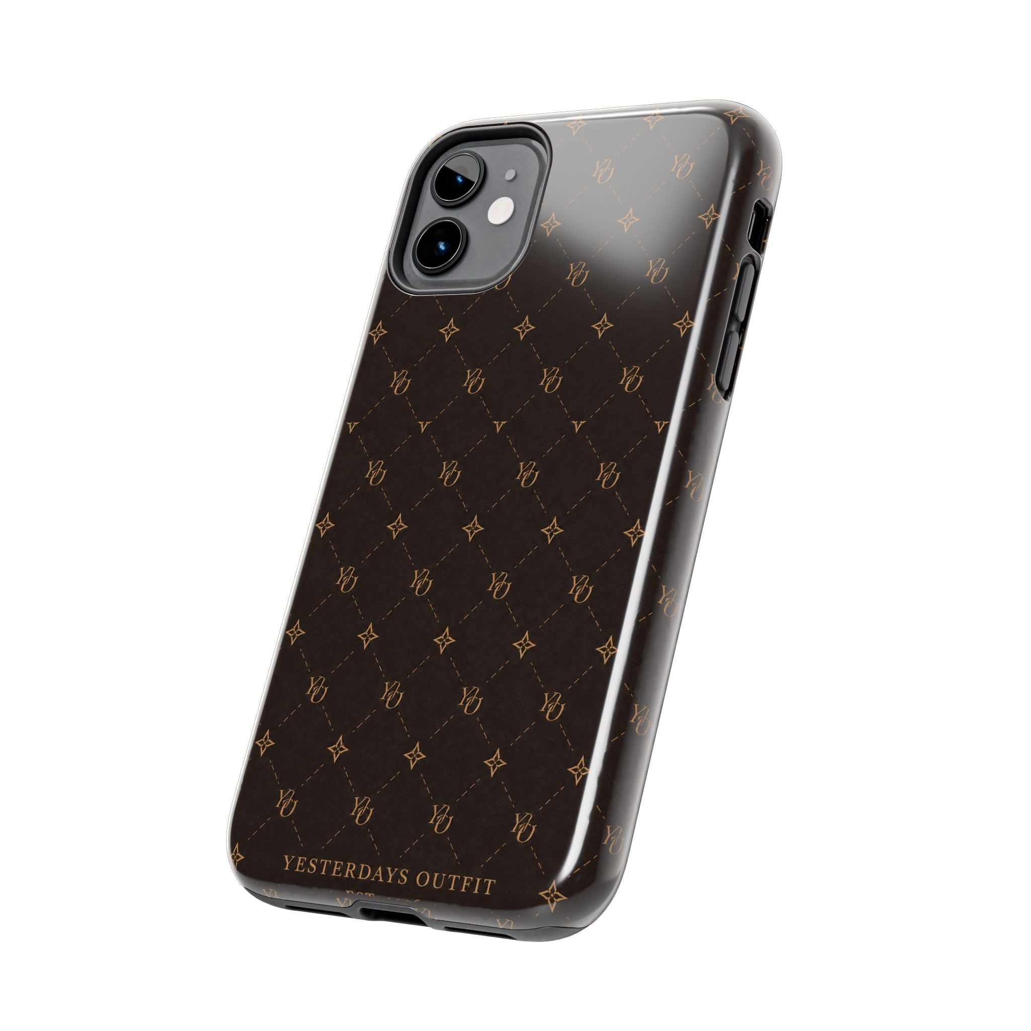 Monogram Pattern Phone Case |  Yesterday’s Outfit Protective Case