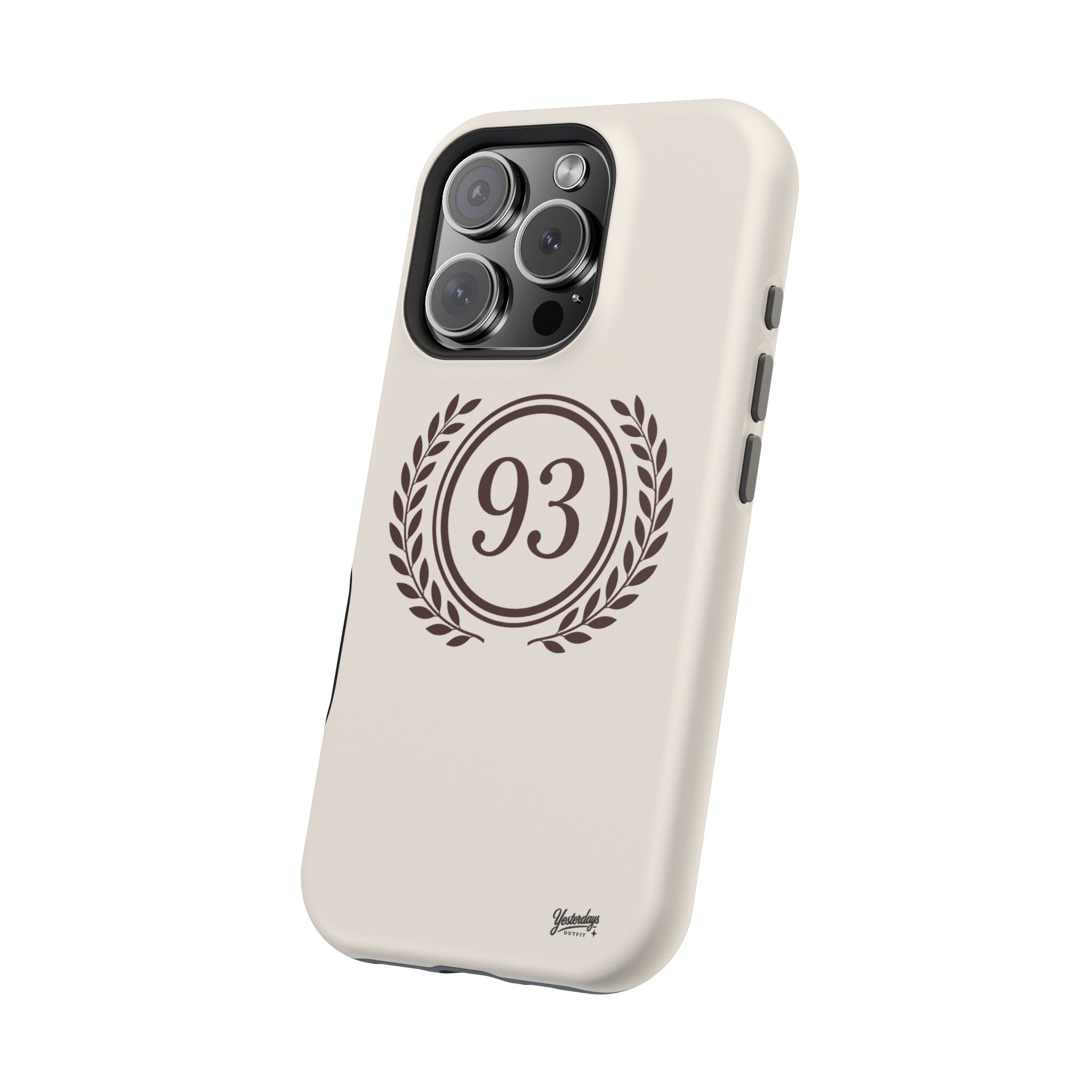 Laurel Wreath 93 Circle Phone Case | Magnetic Impact-Resistant Case