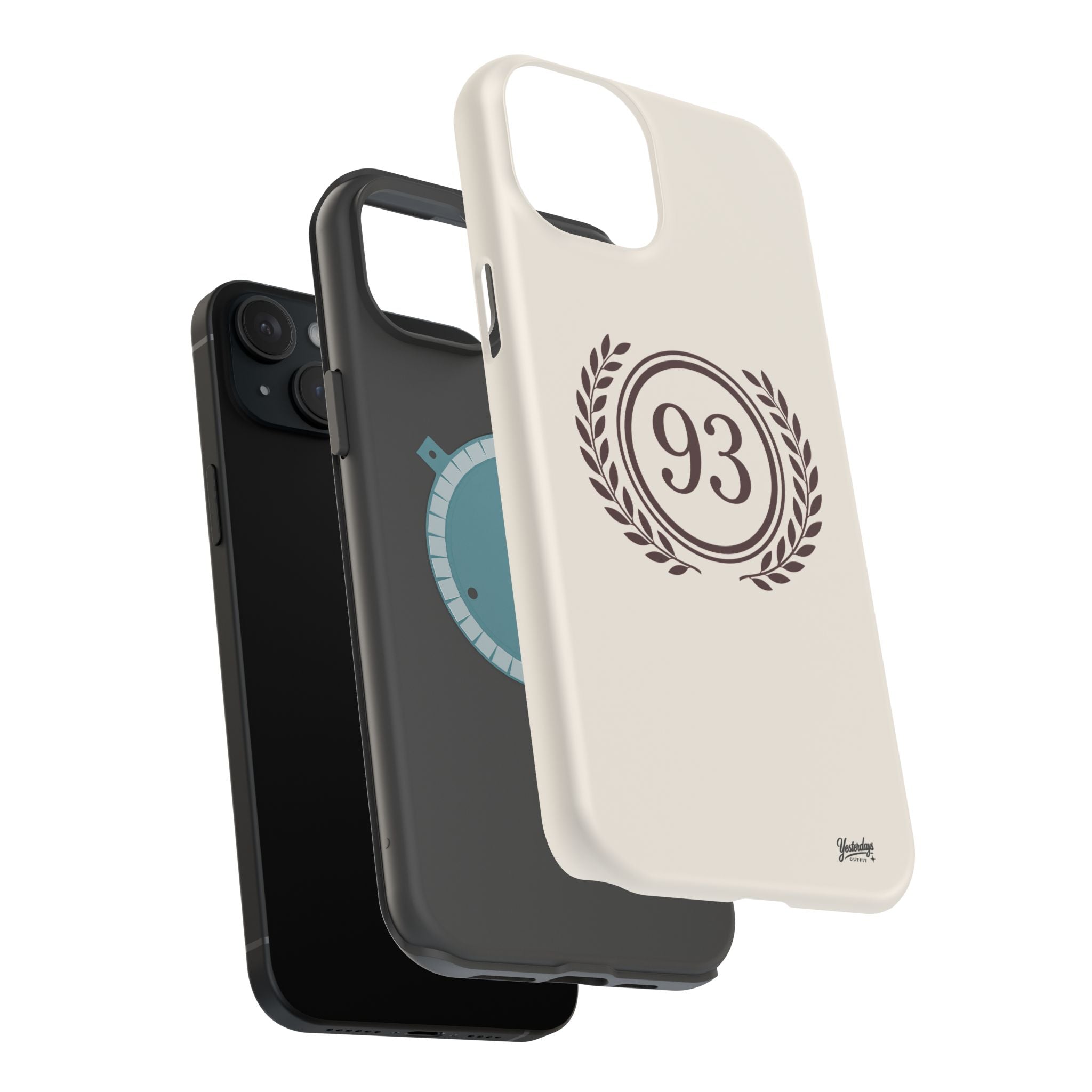 Laurel Wreath 93 Circle Phone Case | Magnetic Impact-Resistant Case