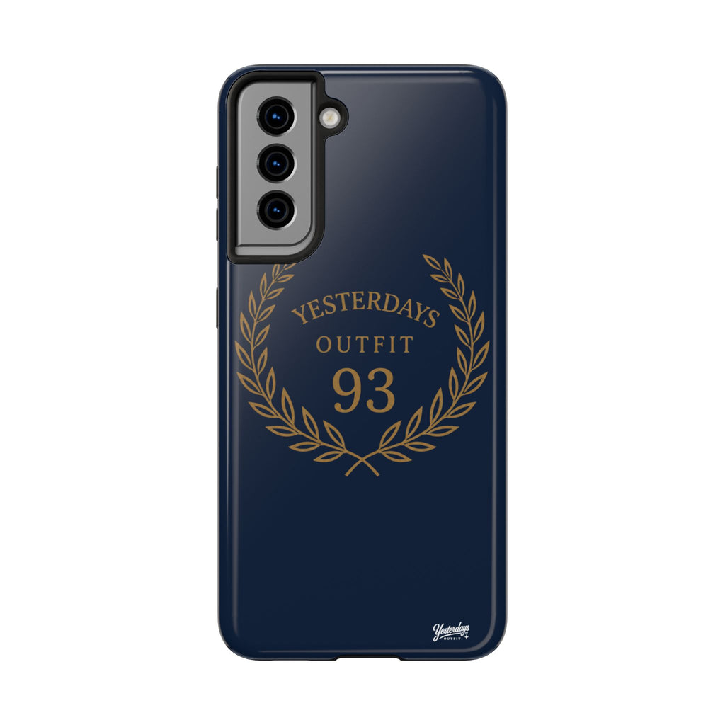 Yesterdays Outfit 93 Phone Case | Laurel Wreath Navy Protective Case