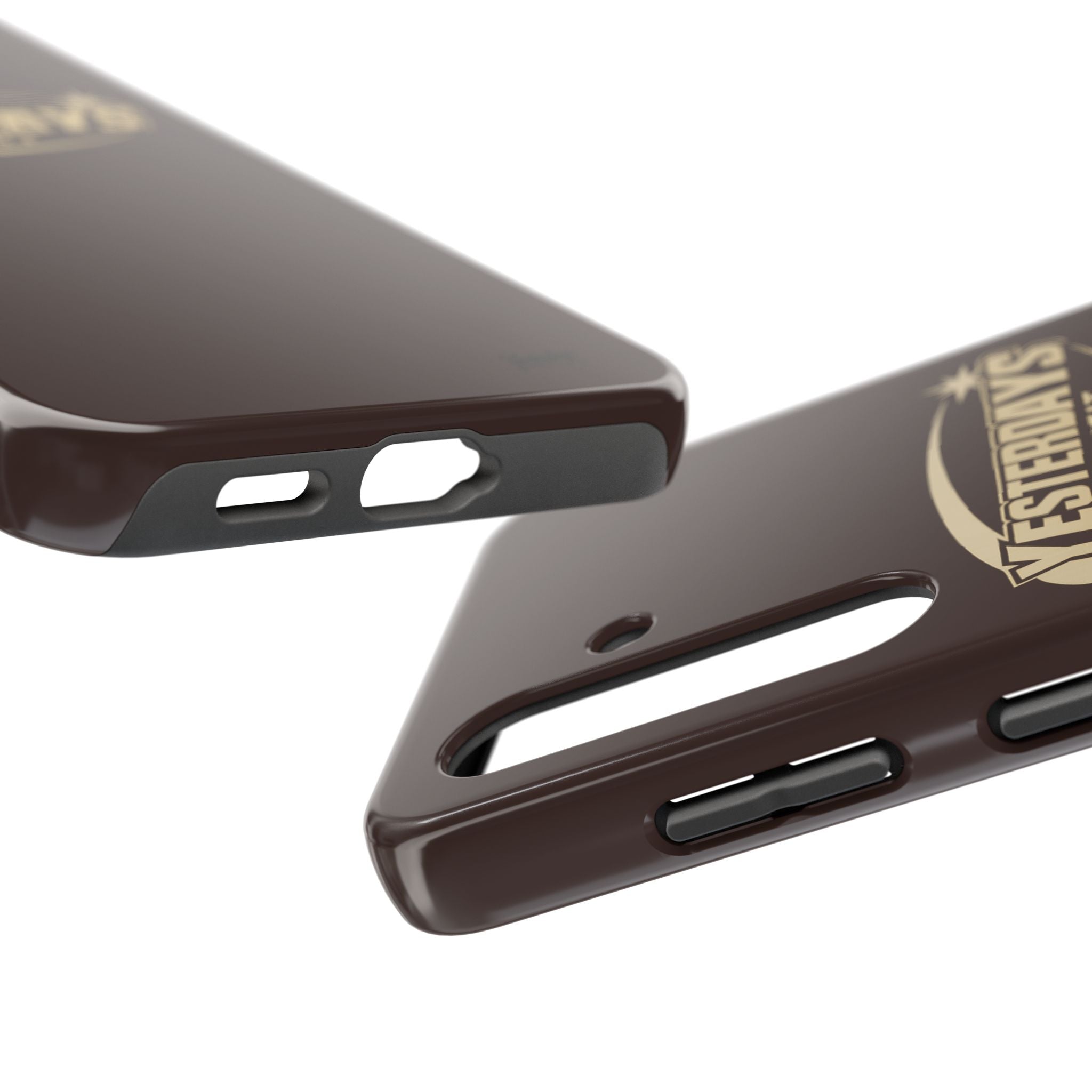 Yesterdays Outfit logo Tough Phone Case | Retro Badge Phone Case