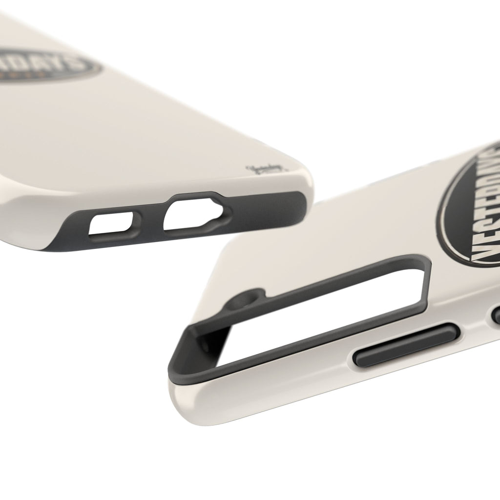 Yesterdays Outfit phone case | Tough Phone Cases, retro oval logo