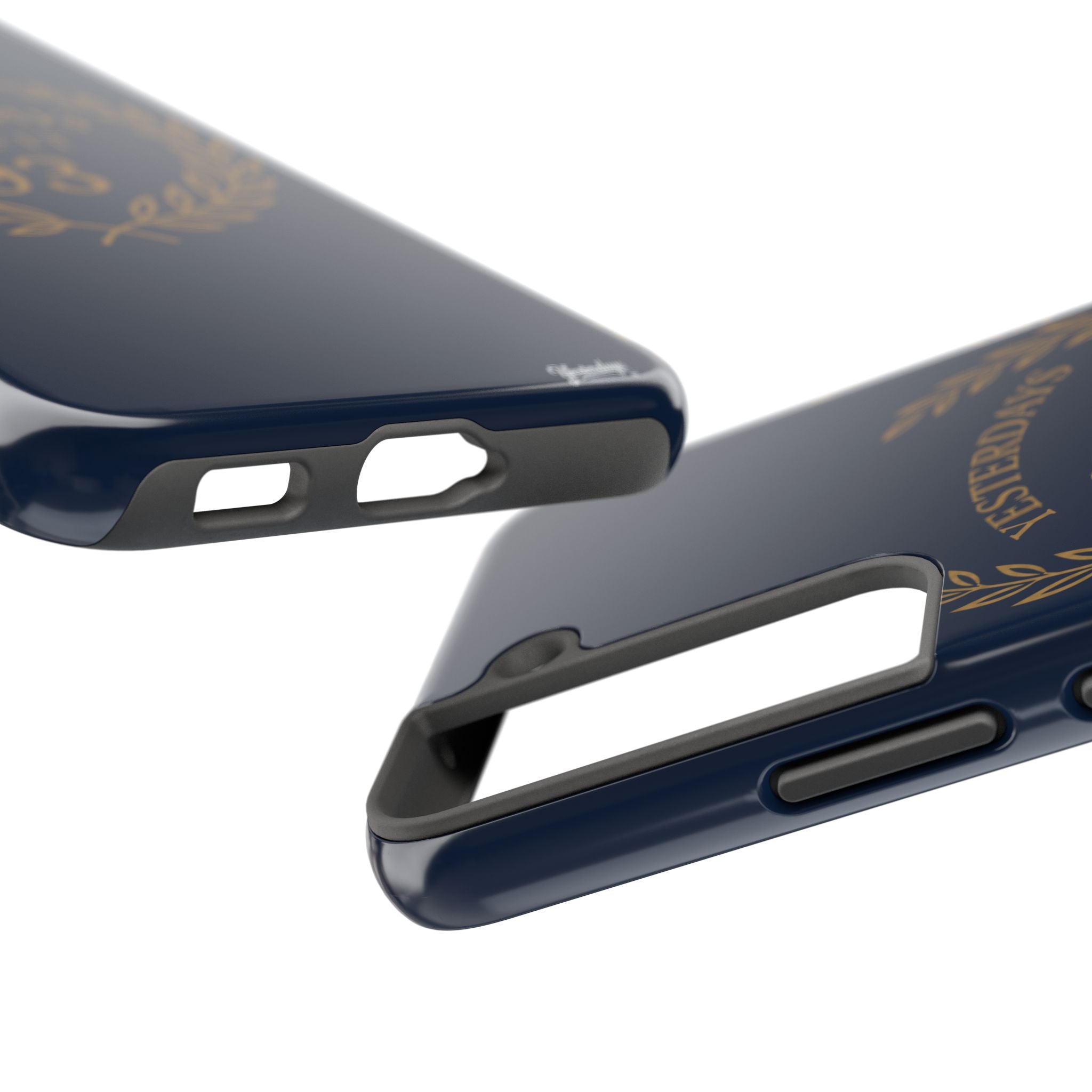 Yesterdays Outfit 93 Phone Case | Laurel Wreath Navy Protective Case
