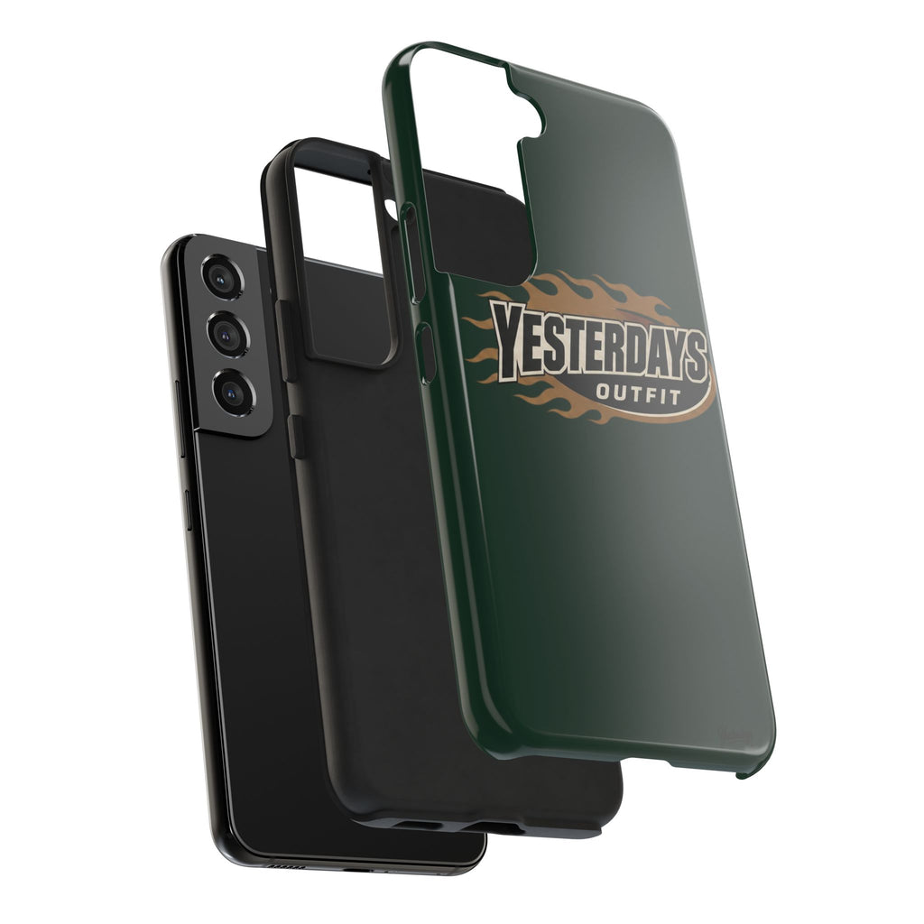 Yesterdays Outfit Flame Logo phone case | Tough Phone Cases