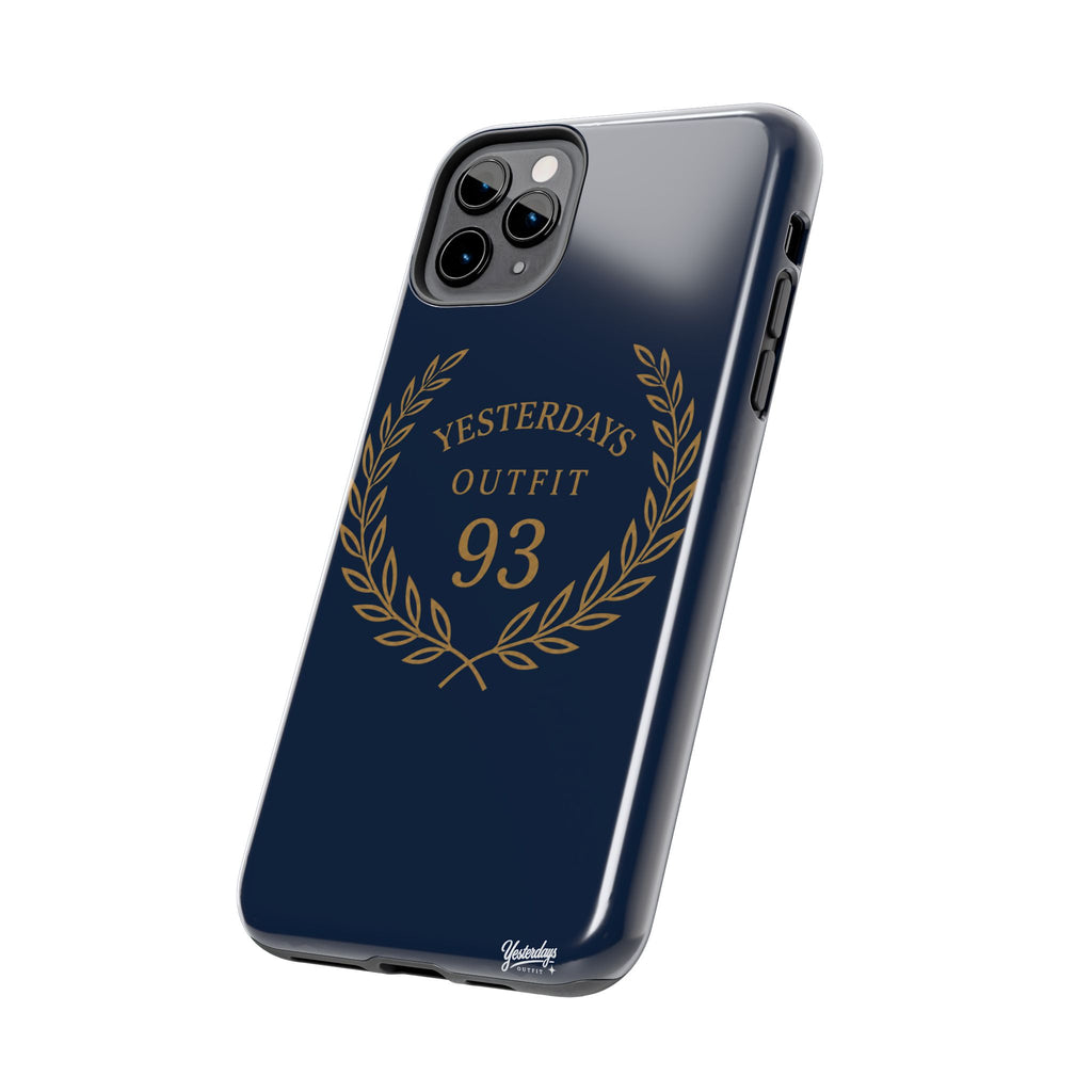 Yesterdays Outfit 93 Phone Case | Laurel Wreath Navy Protective Case