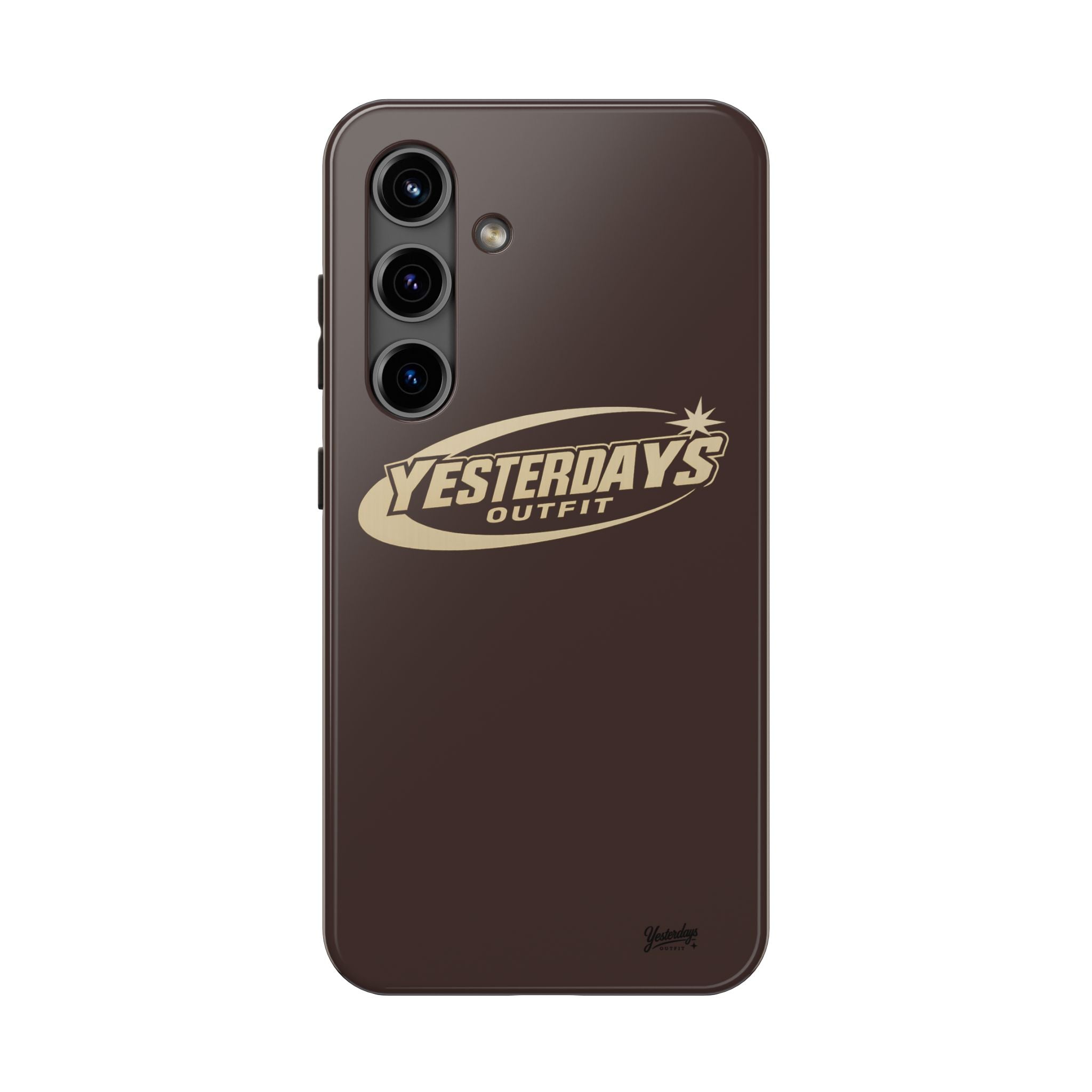 Yesterdays Outfit logo Tough Phone Case | Retro Badge Phone Case