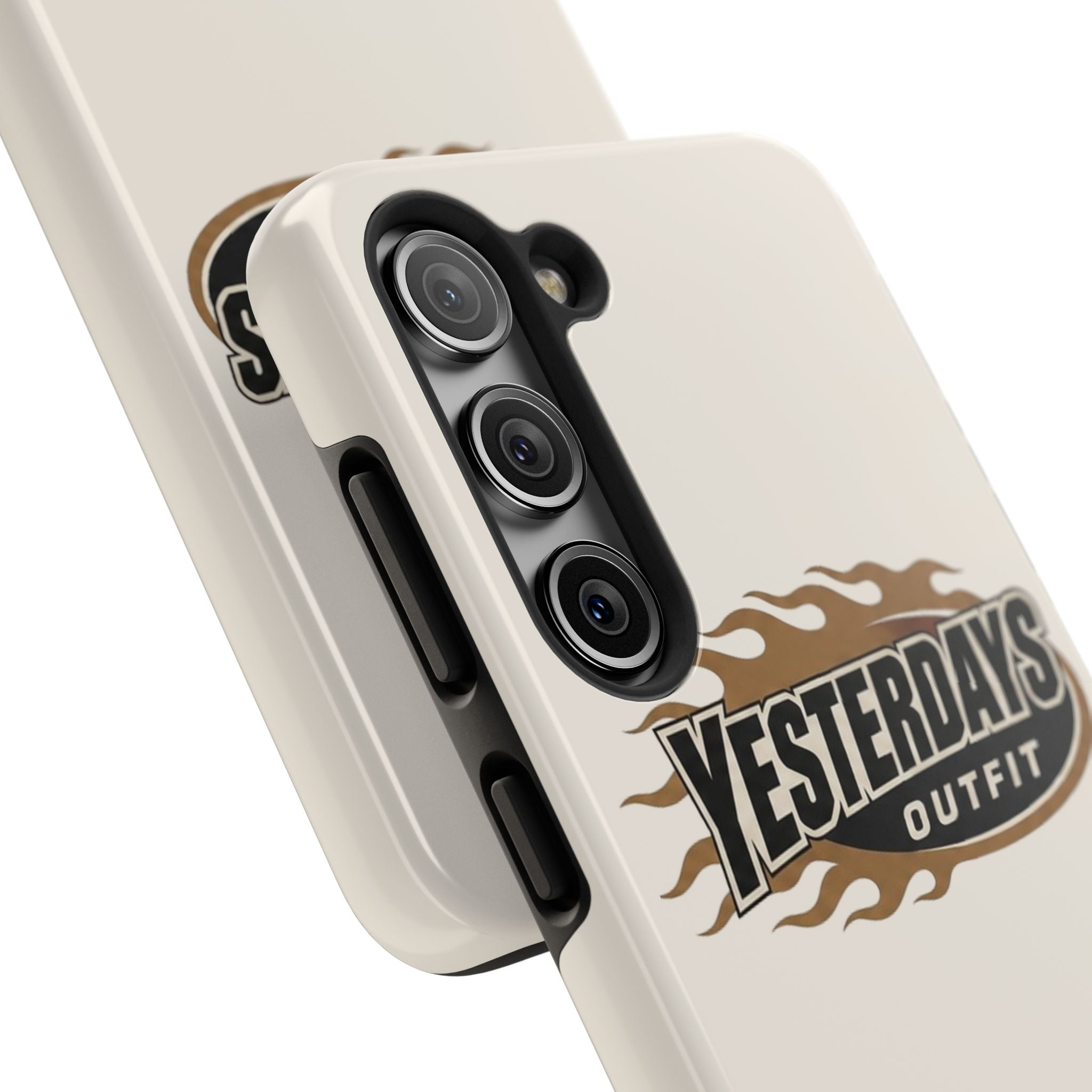 Yesterdays Outfit Flame Logo Phone Case | Tough Phone Case