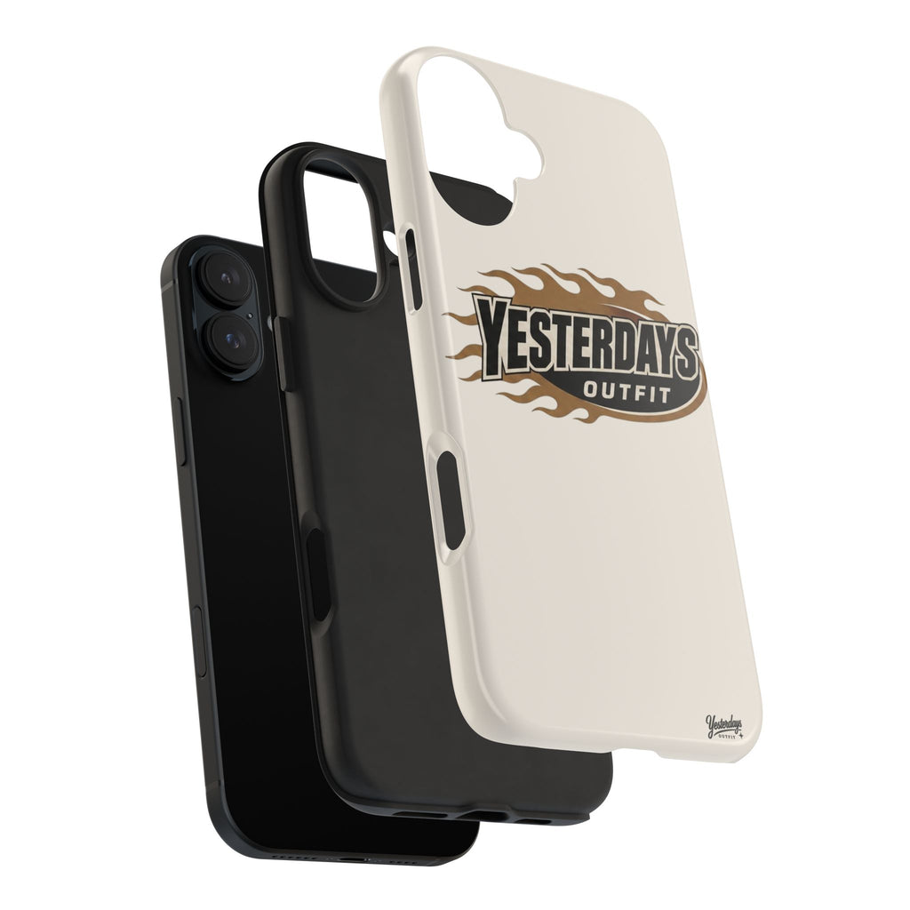 Yesterdays Outfit Flame Logo Phone Case | Tough Phone Case