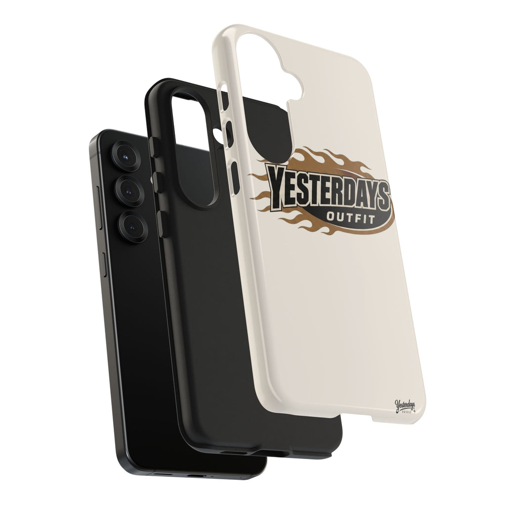 Yesterdays Outfit Flame Logo Phone Case | Tough Phone Case
