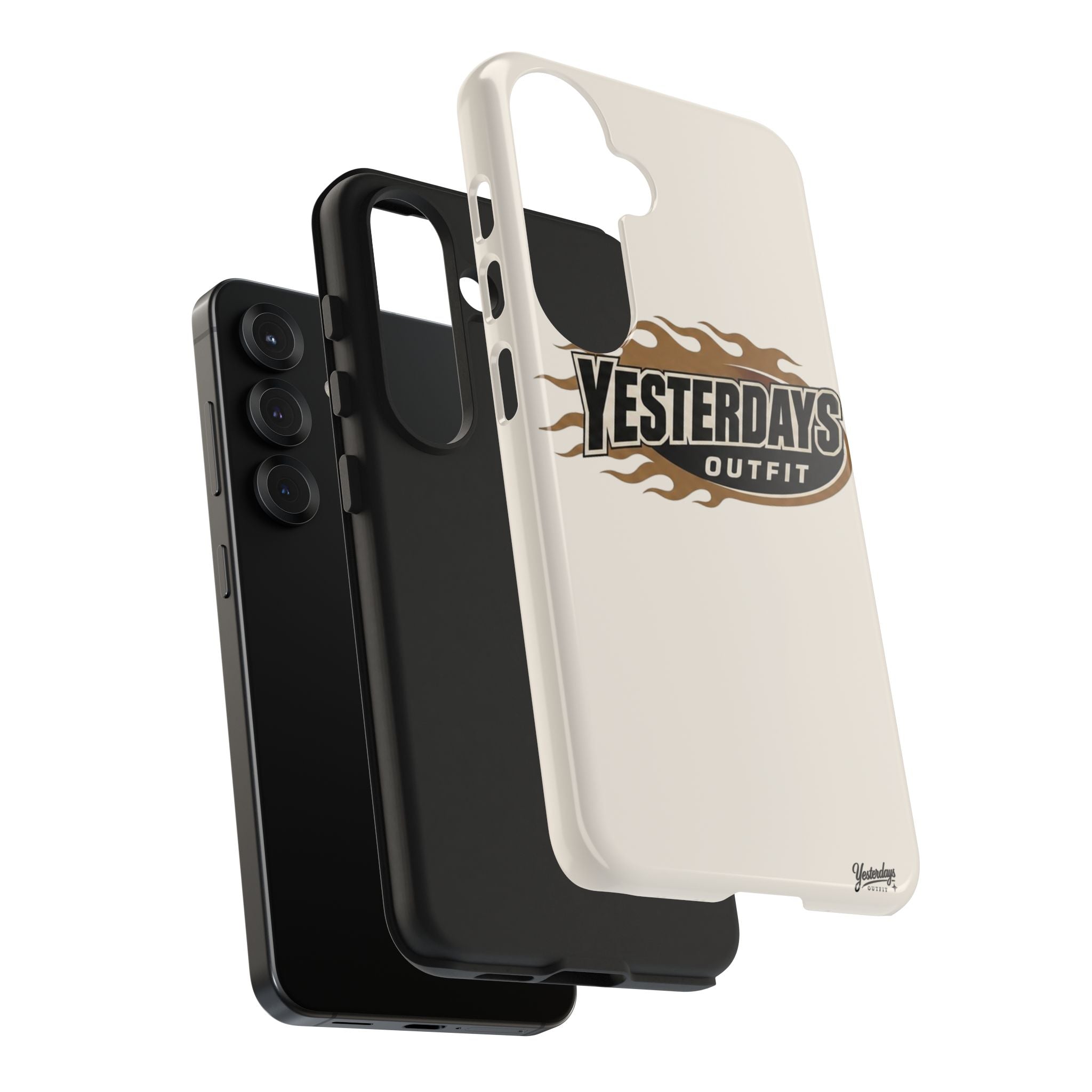 Yesterdays Outfit Flame Logo Phone Case | Tough Phone Case