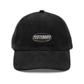 Yesterdays Logo Embroidered Corduroy Cap
