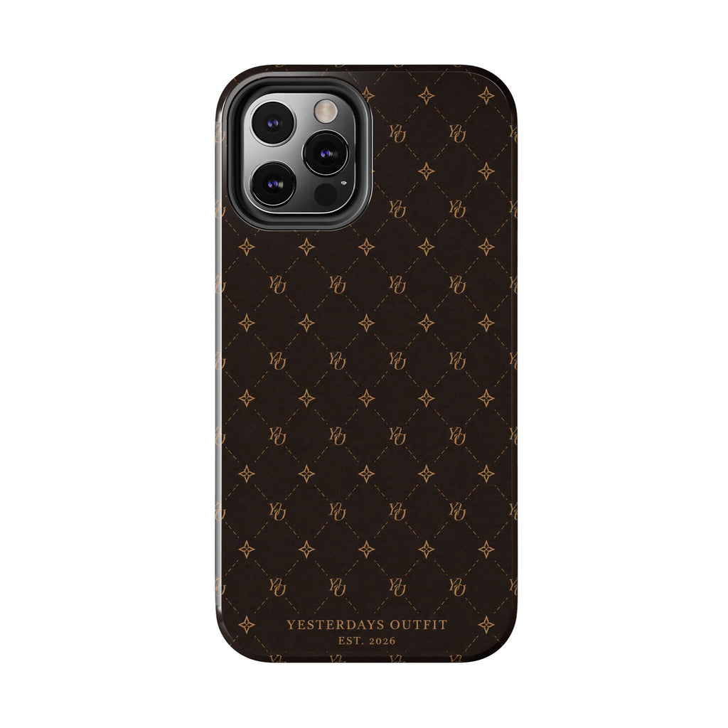 Monogram Pattern Phone Case |  Yesterday’s Outfit Protective Case
