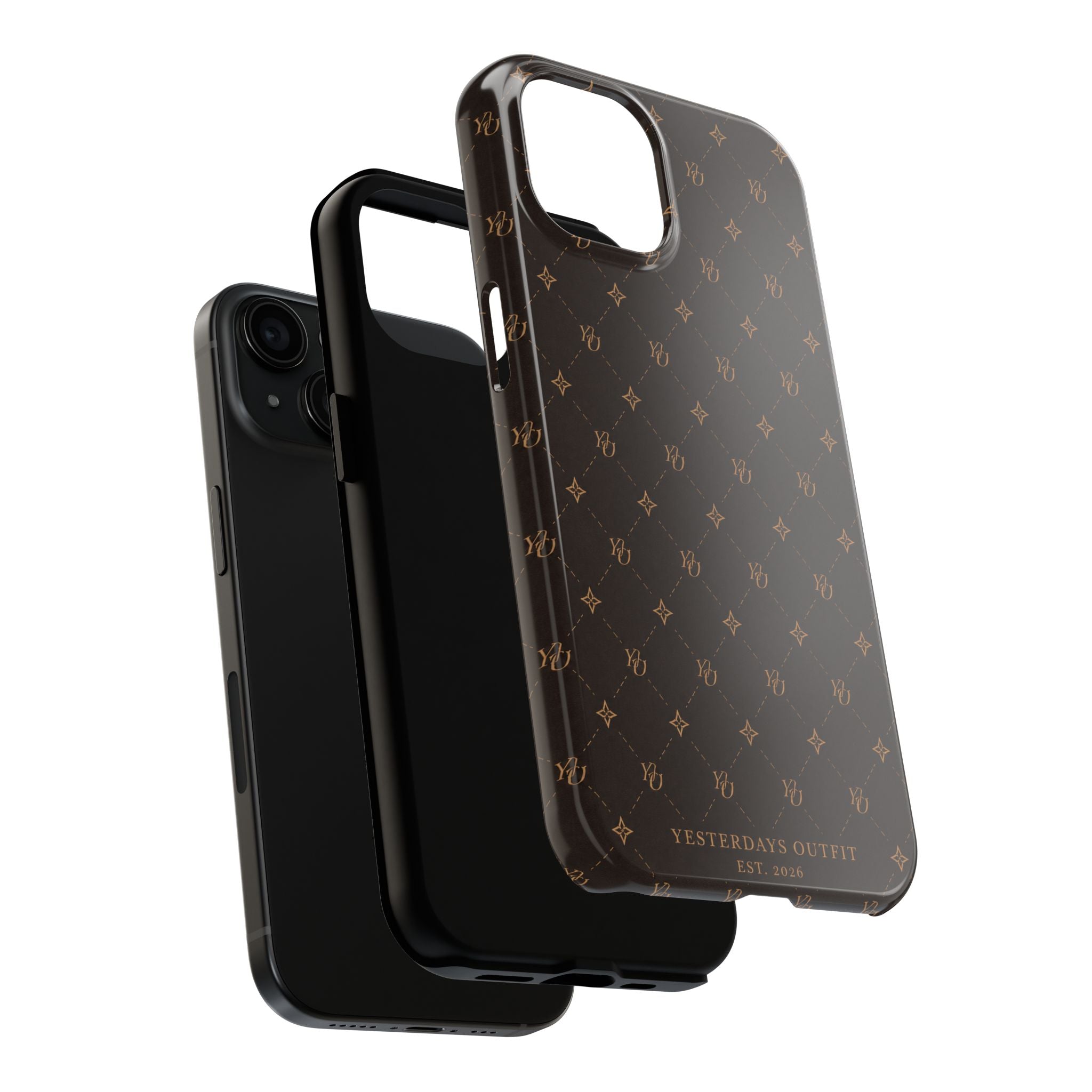 Monogram Pattern Phone Case |  Yesterday’s Outfit Protective Case