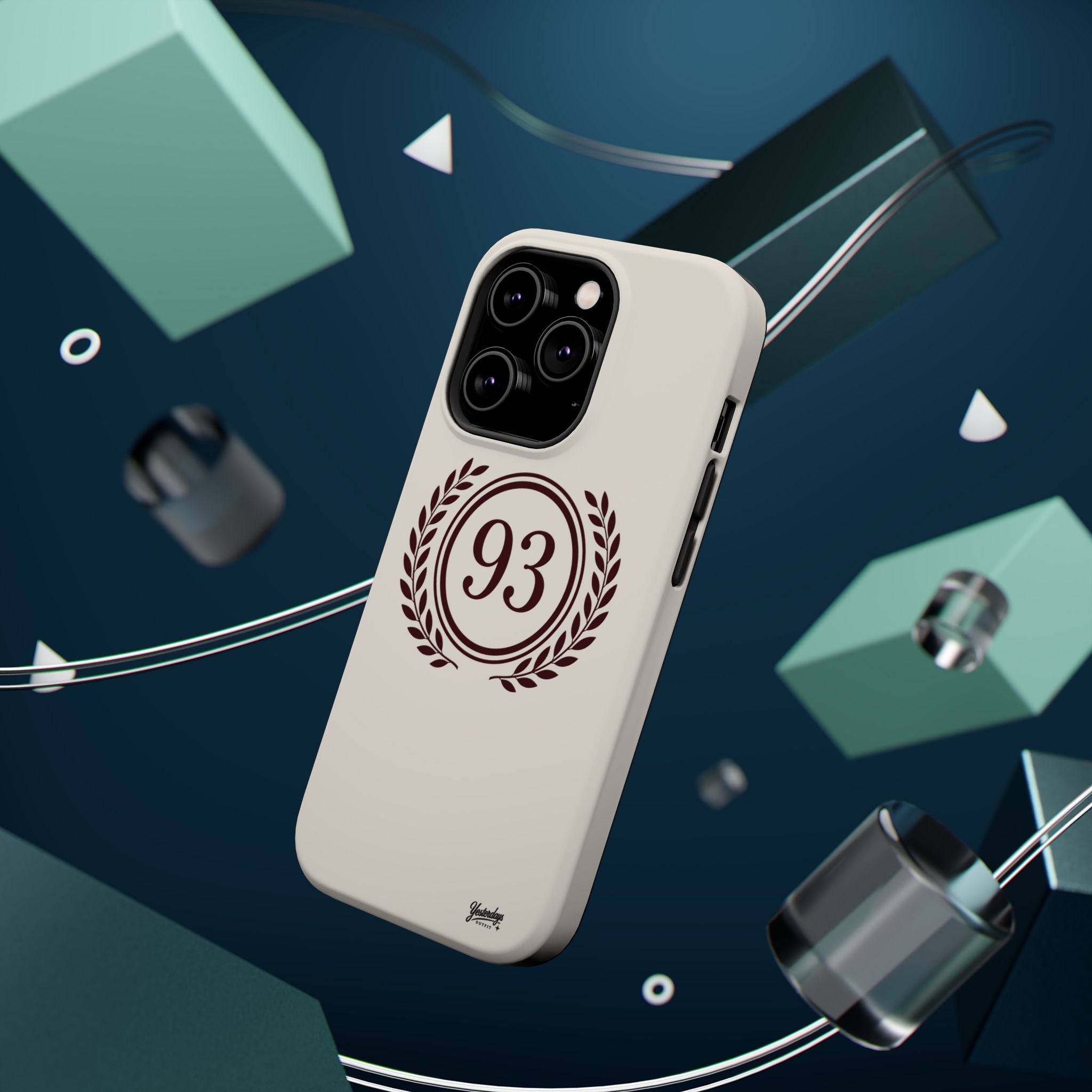 Laurel Wreath 93 Circle Phone Case | Magnetic Impact-Resistant Case