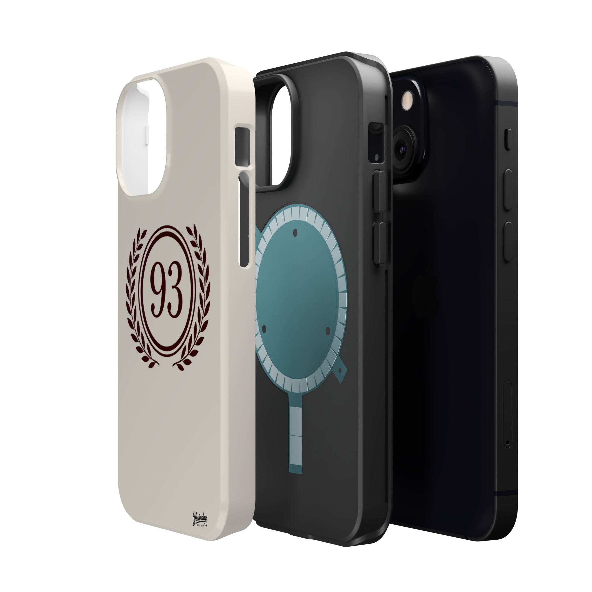 Laurel Wreath 93 Circle Phone Case | Magnetic Impact-Resistant Case