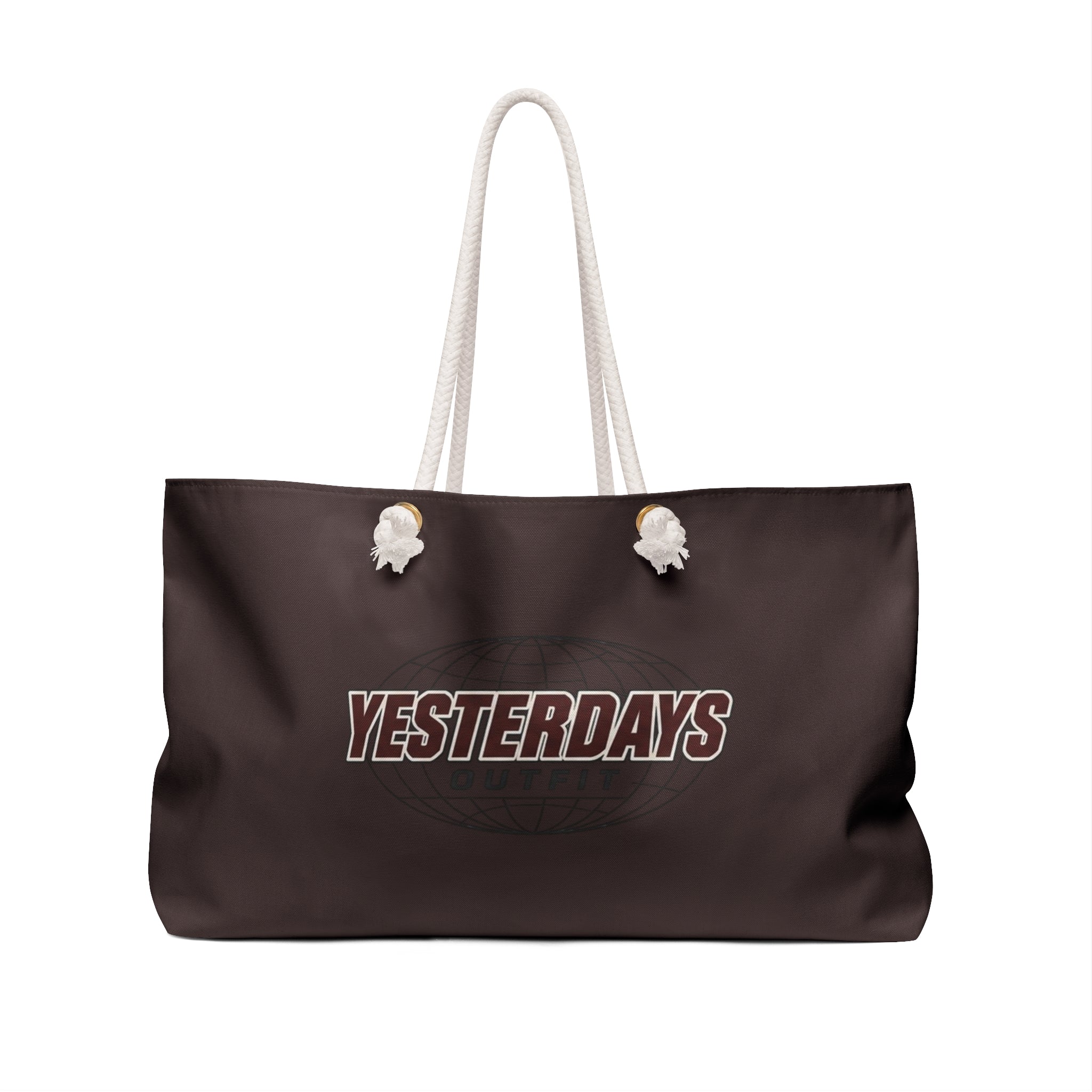 Yesterdays Outfit logo Weekender Bag | Retro Travel Tote