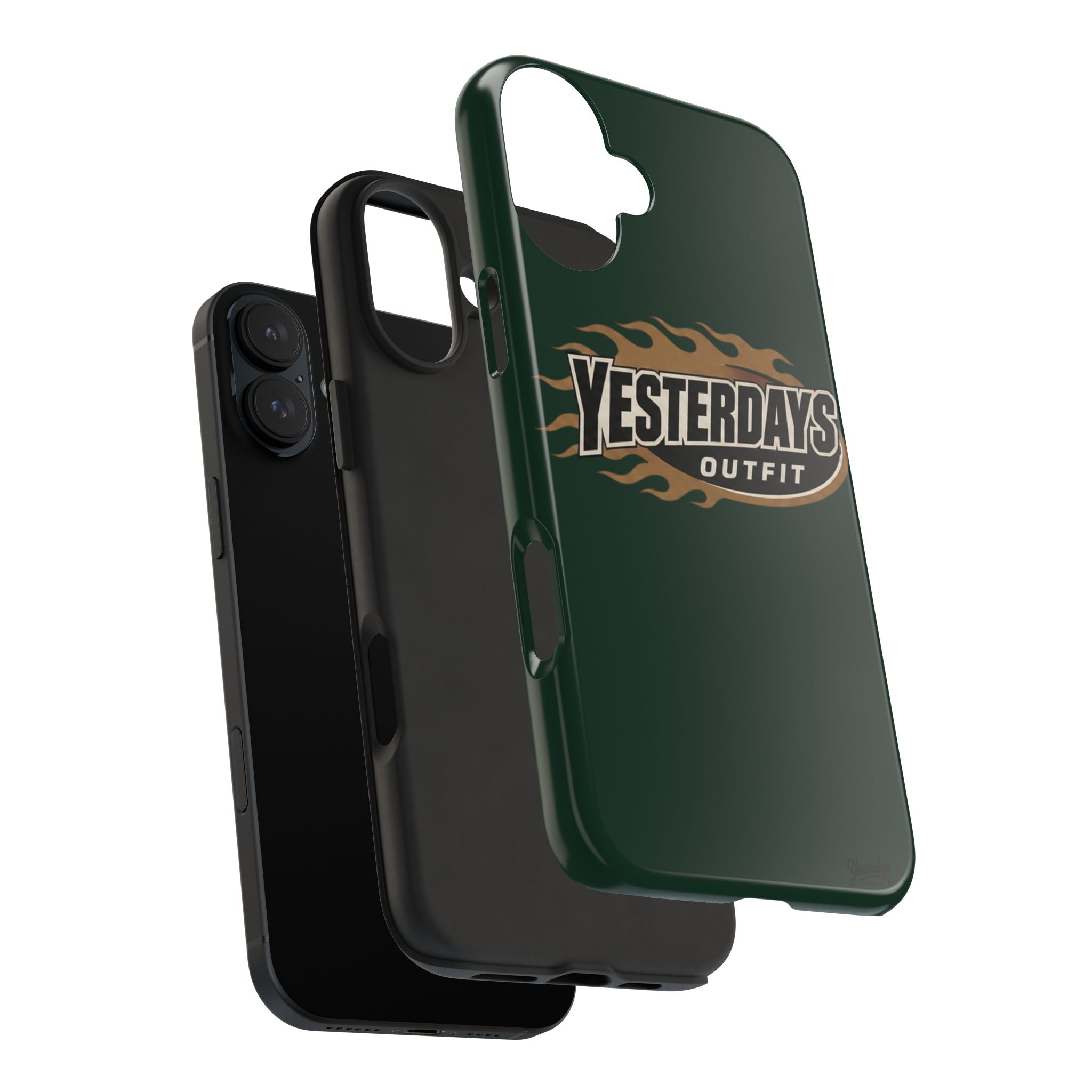 Yesterdays Outfit Flame Logo phone case | Tough Phone Cases