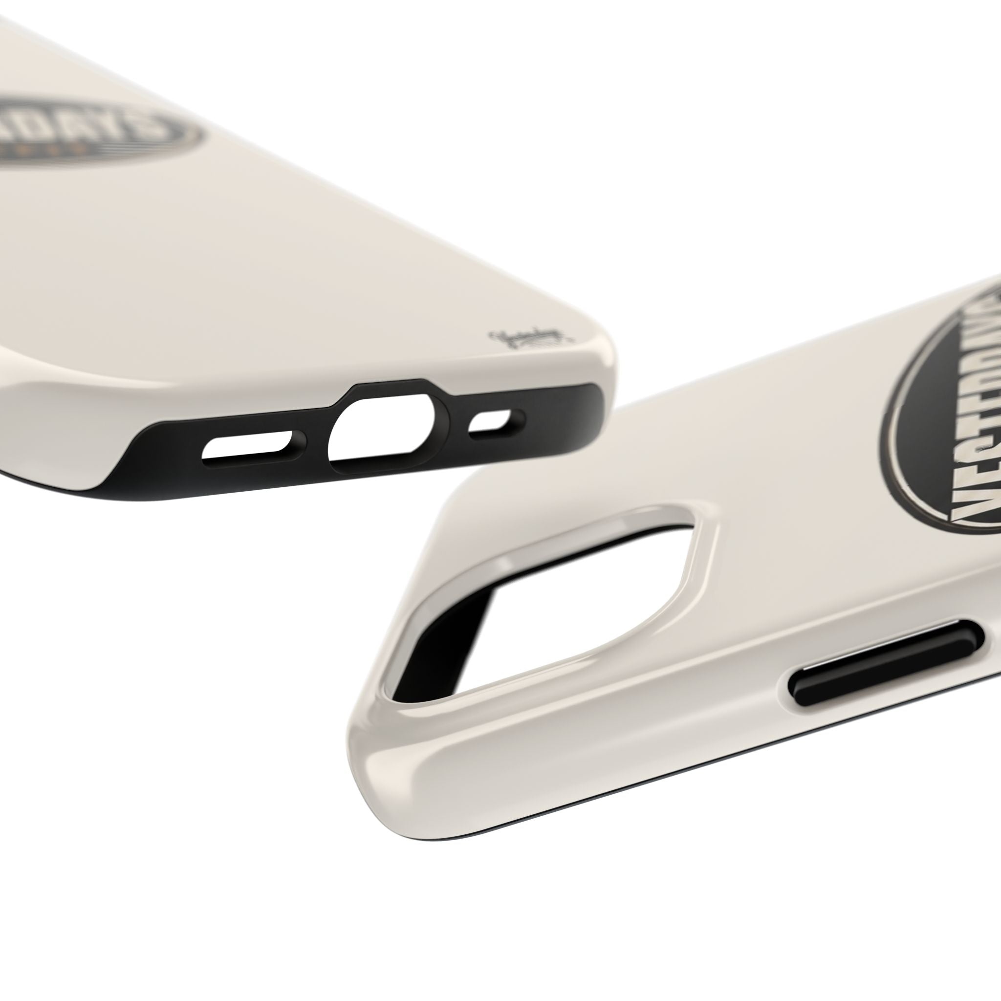 Yesterdays Outfit phone case | Tough Phone Cases, retro oval logo