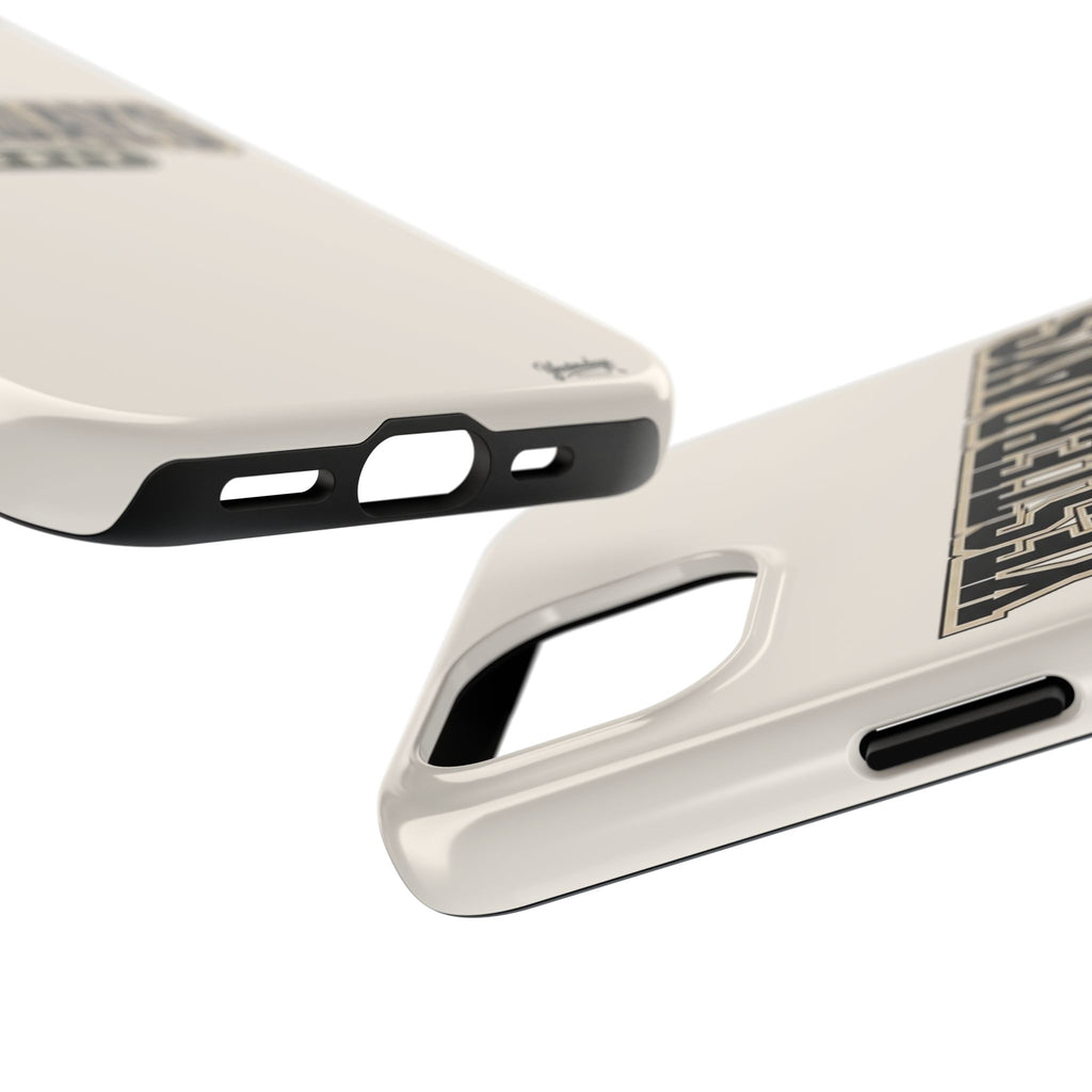 Yesterdays Outfit Phone Case | Retro Collegiate Logo, Tough Phone Case