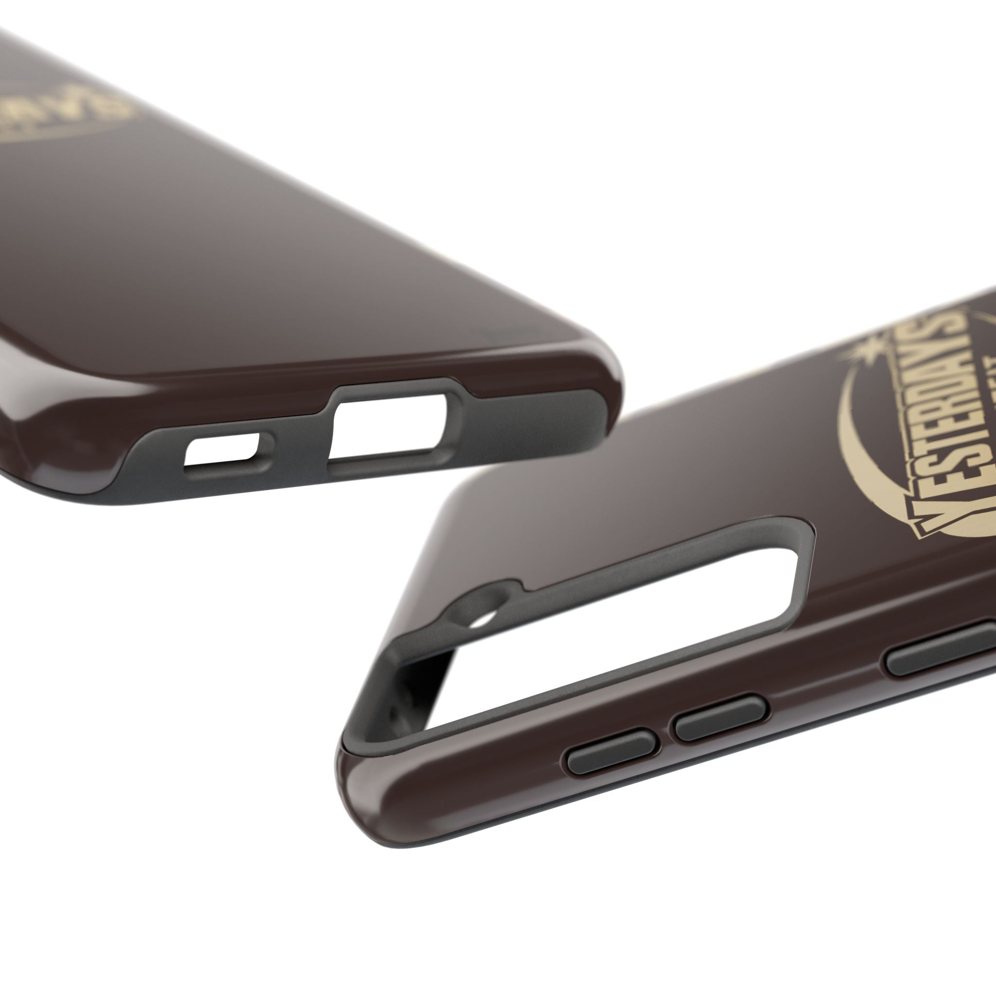 Yesterdays Outfit logo Tough Phone Case | Retro Badge Phone Case