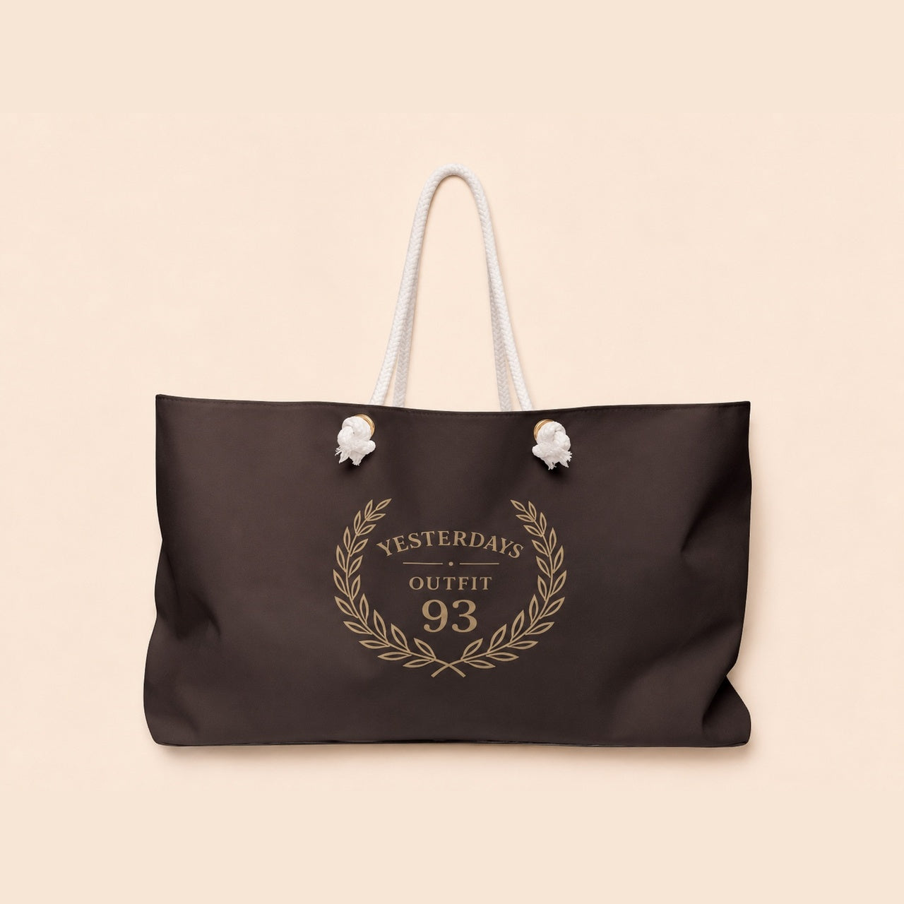 Yesterdays Outfit 93 Crest | Brown Weekender Bag