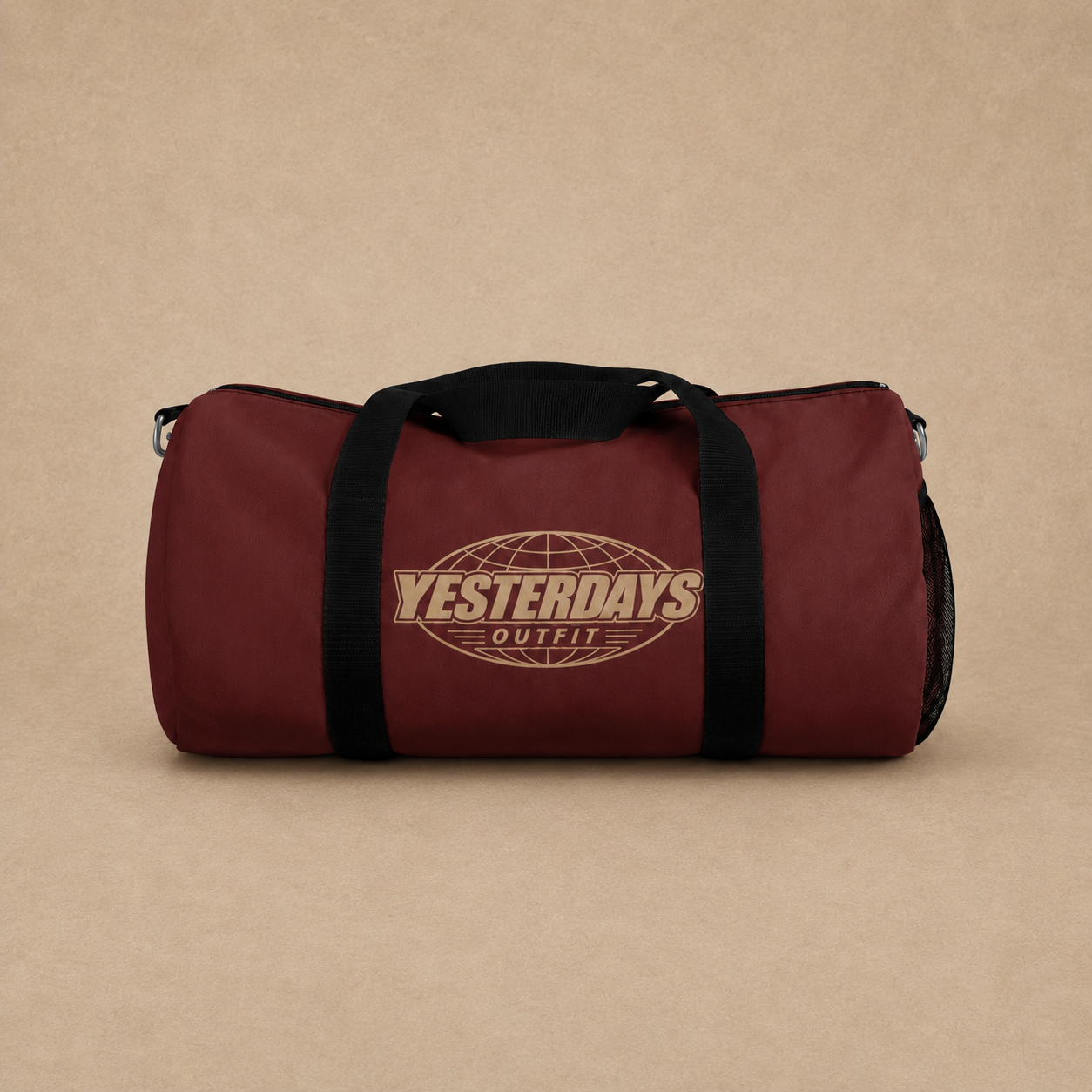 Yesterdays Outfit Worldwide | Burgundy Duffel Bag