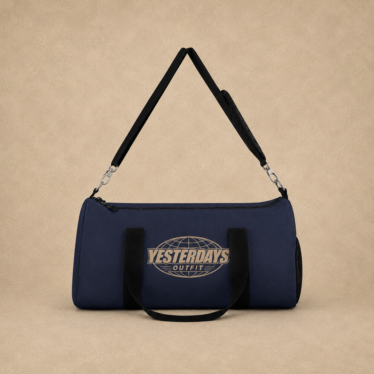 Yesterdays Outfit Worldwide | Navy Duffel Bag