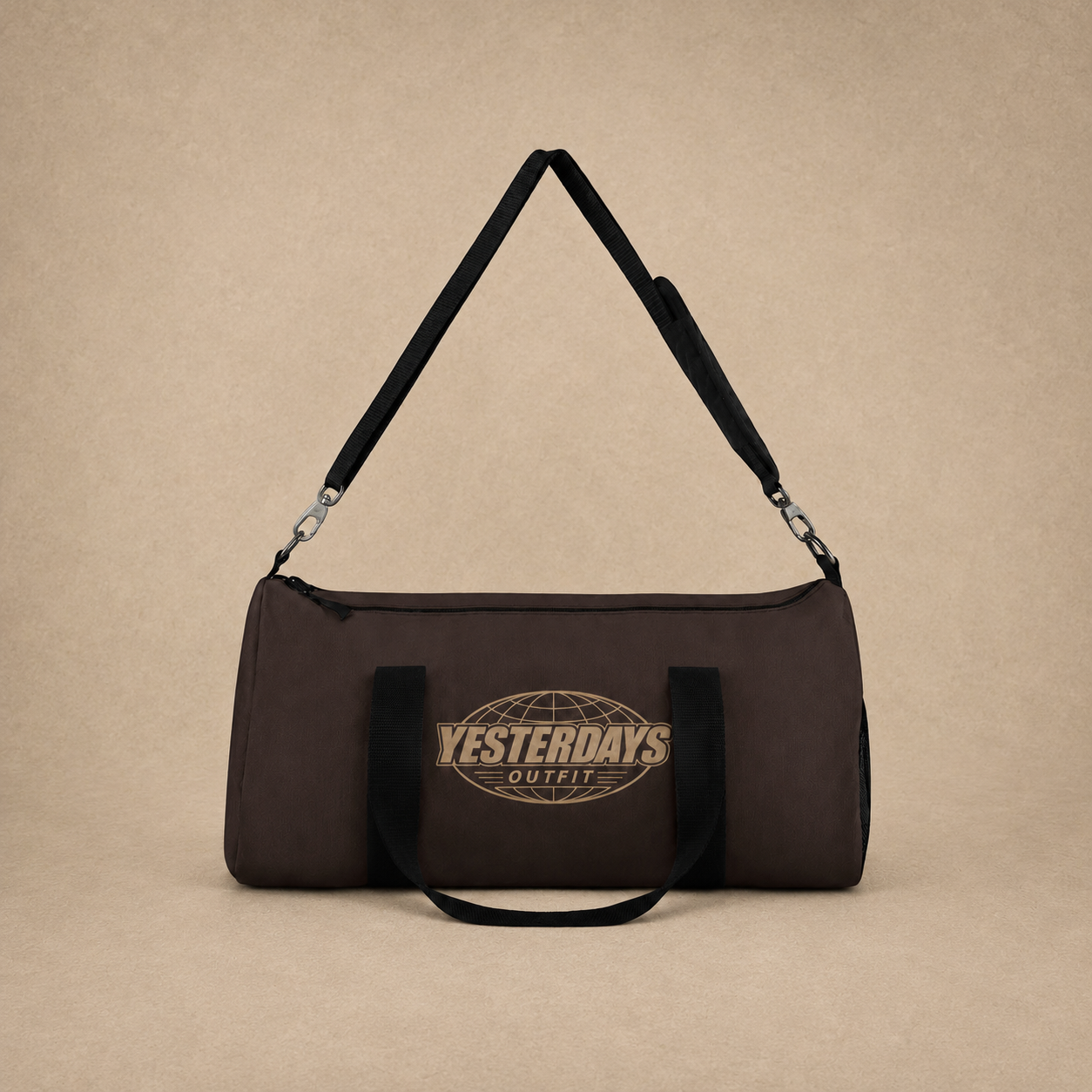 Yesterdays Outfit Worldwide | Dark Brown Duffel Bag
