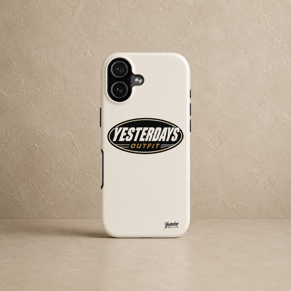 Yesterdays Outfit | Heritage Oval Phone Case