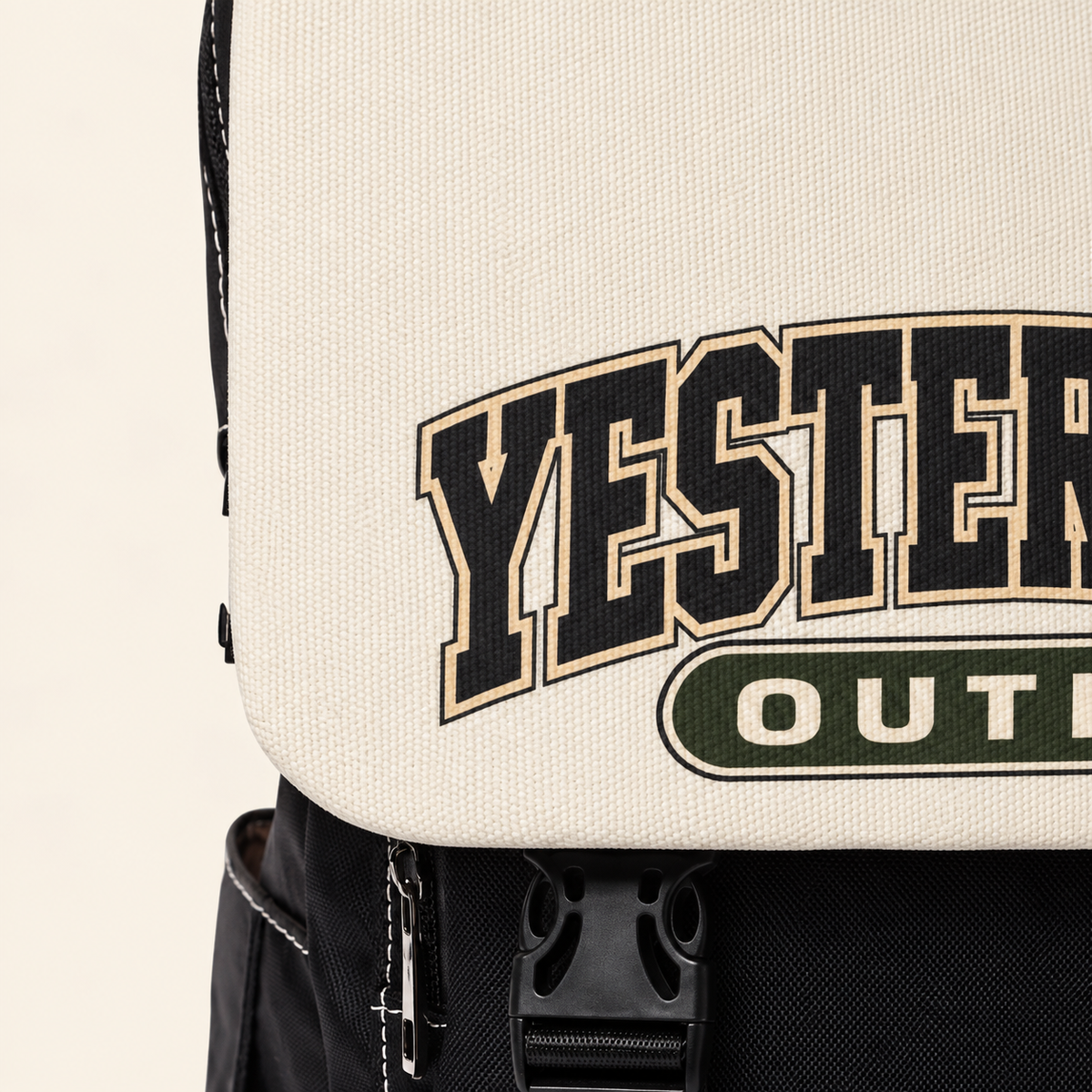 Varsity | Ecru Backpack