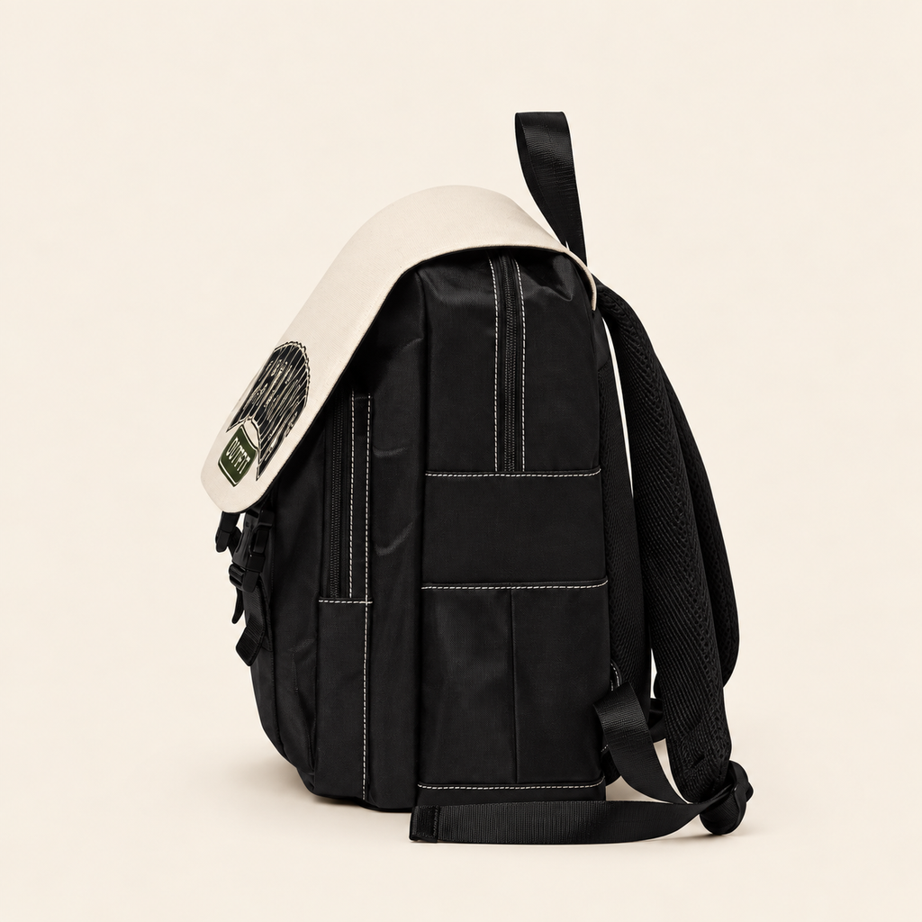 Varsity | Ecru Backpack