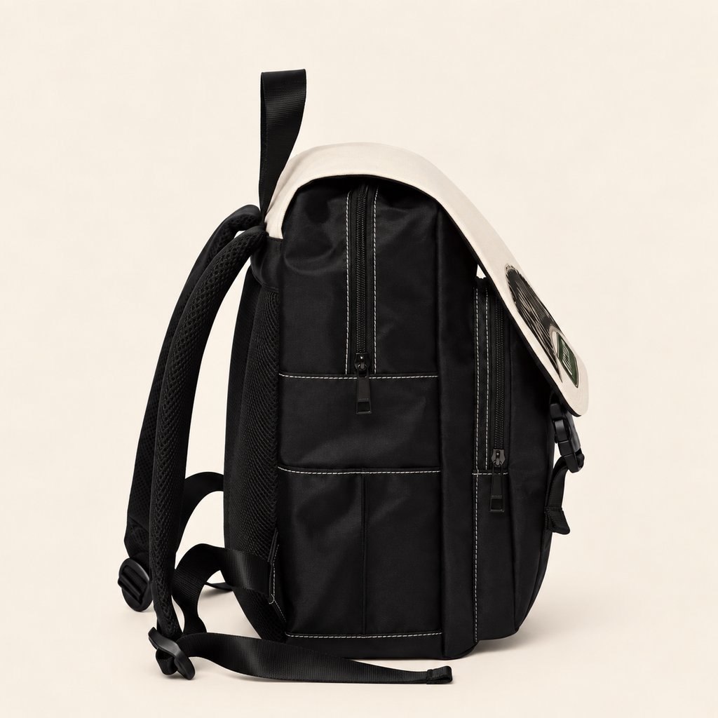 Varsity | Ecru Backpack