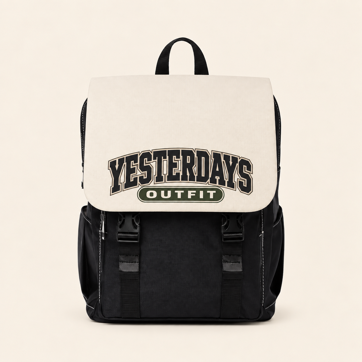 Varsity | Ecru Backpack