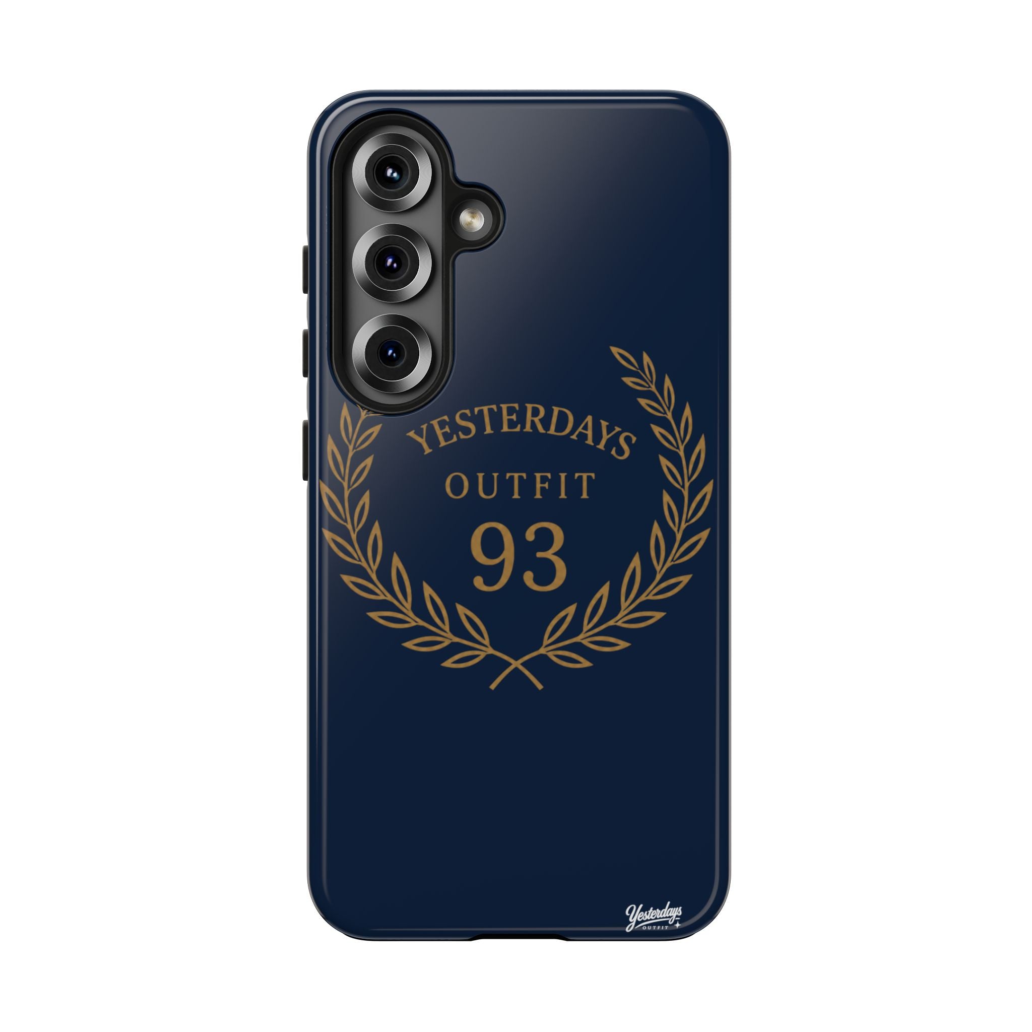 Yesterdays Outfit 93 Phone Case | Laurel Wreath Navy Protective Case